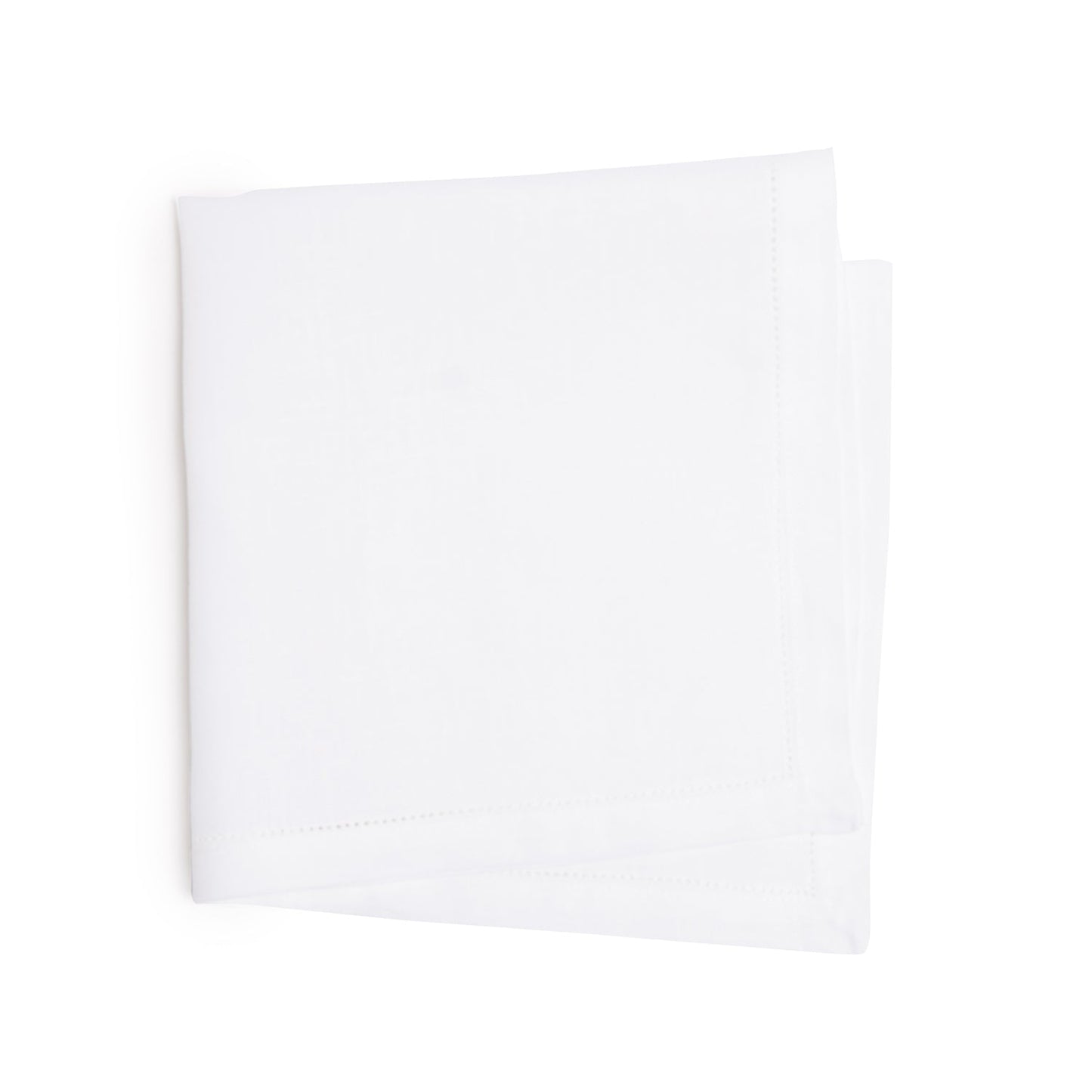 Paramount White 100% Linen Napkin With Hemstitch