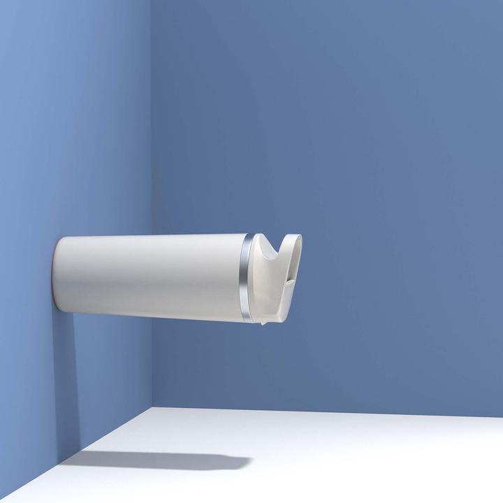 زجاجة شفط من Artiart بتصميم ظباء - أبيض