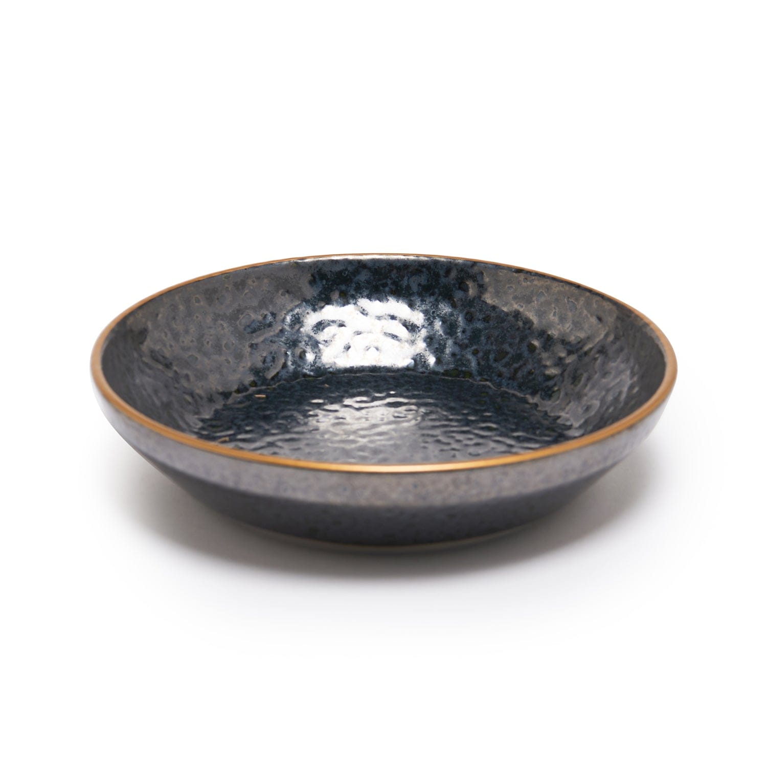 Black Pearl 18 Cm Deep Plate Set Of 6 Pcs