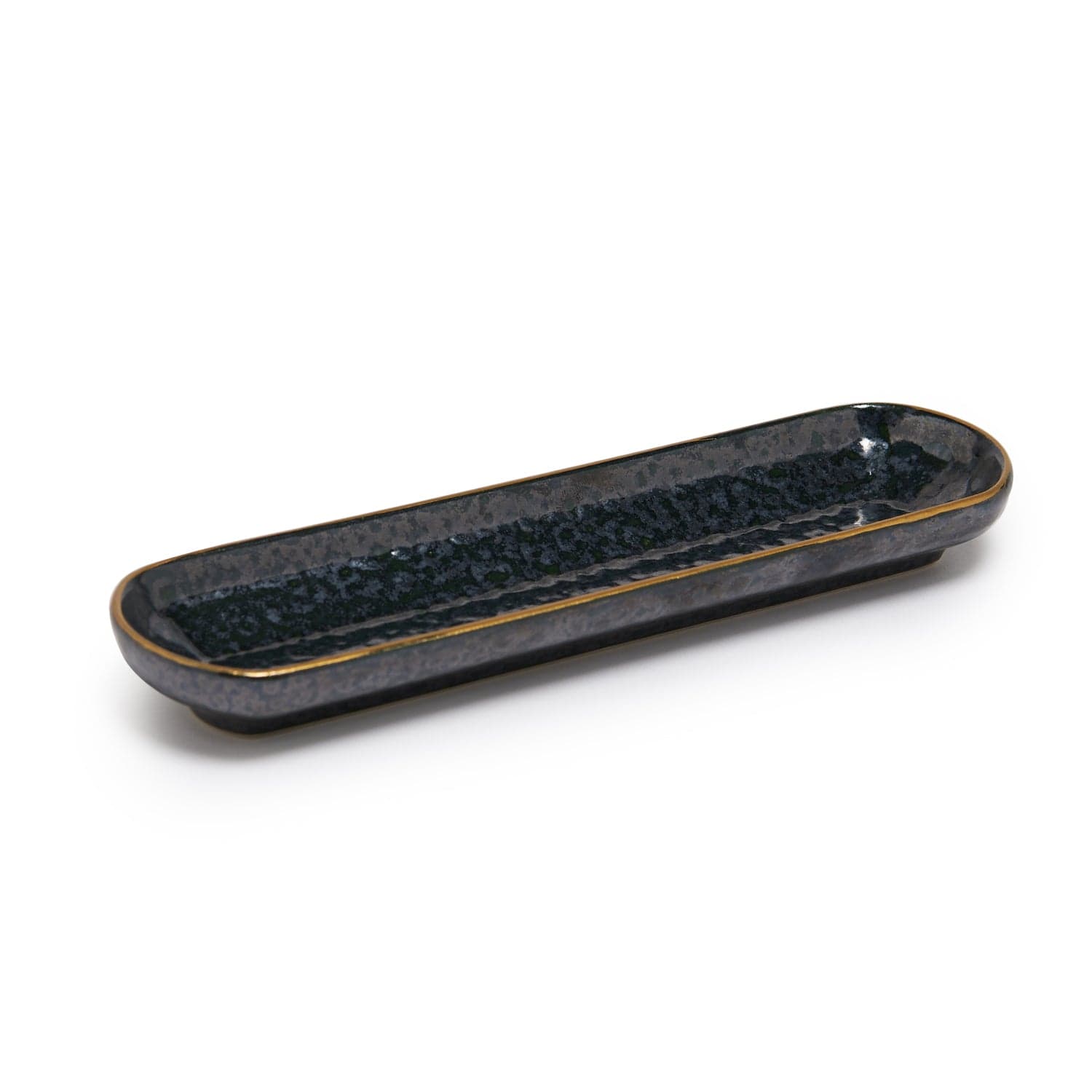 Black Pearl Olive Plate Set Of 2 Pcs