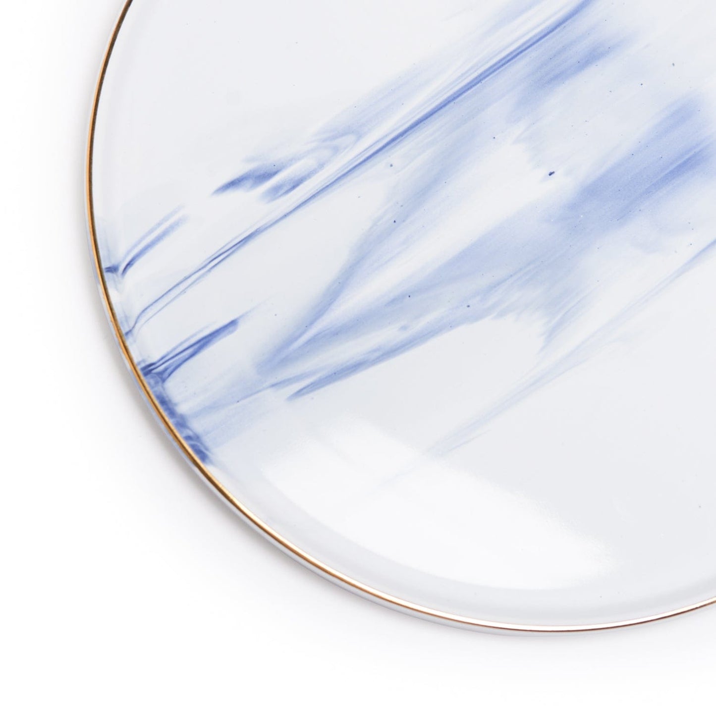 Blue Wind 26 Cm Dinner Plate Set Of 6 Pcs
