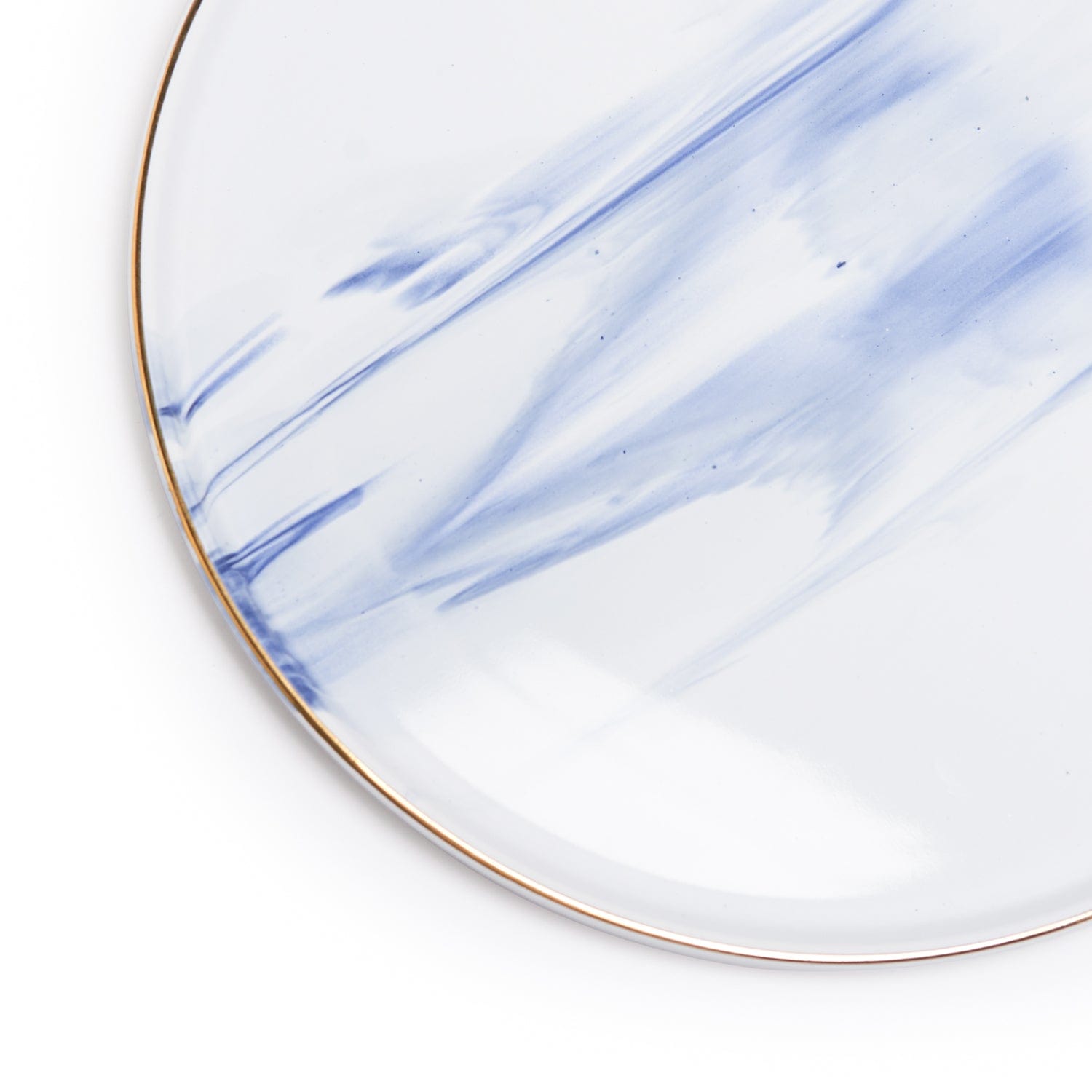 Blue Wind 26 Cm Dinner Plate Set Of 6 Pcs