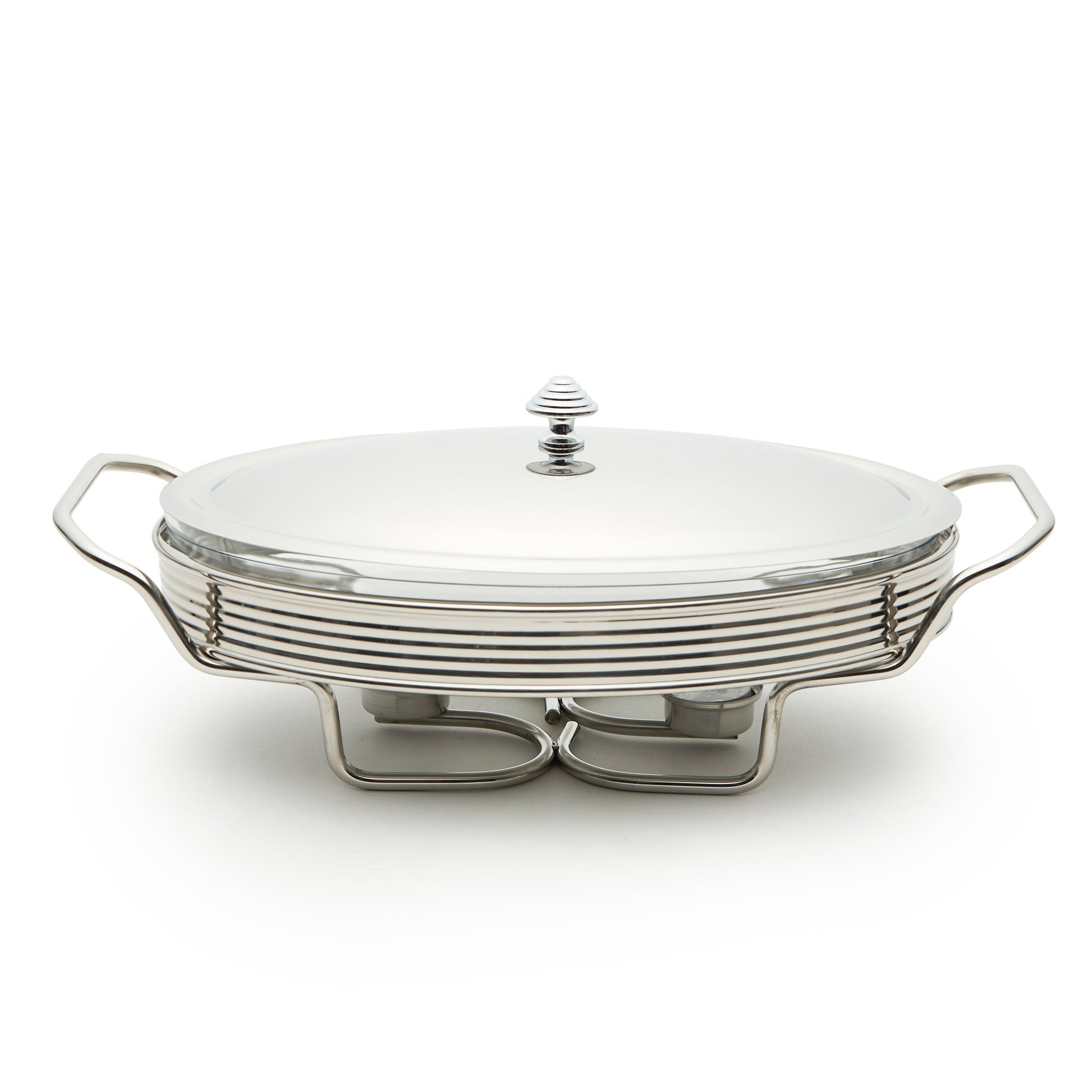 REGENT FOLIO STAINLESS STEEL OVAL WARMER 2QT. - 14363
