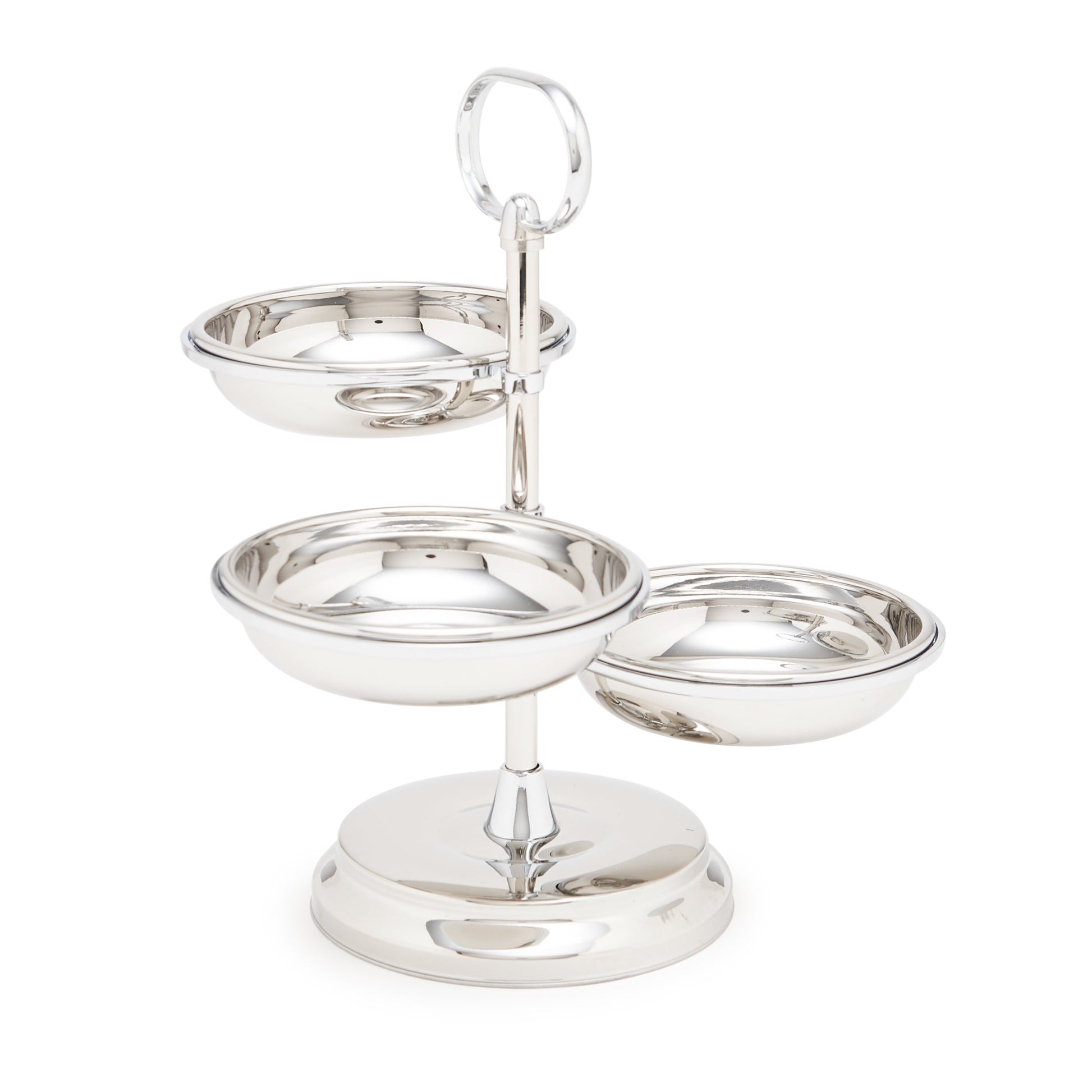 REGENT STAINLESS STEEL SNACK STAND 3TIER - 19928
