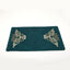 مفرش طاولة بتصميم ديفا ديب من كريتيف، أزرق مخضر/ذهبي، مقاس 33×48 سم - Em-01-18-Pm/33