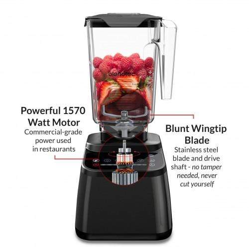 خلاط Blendtec Blender Designer 650 - رمان (صنع في الولايات المتحدة الأمريكية)