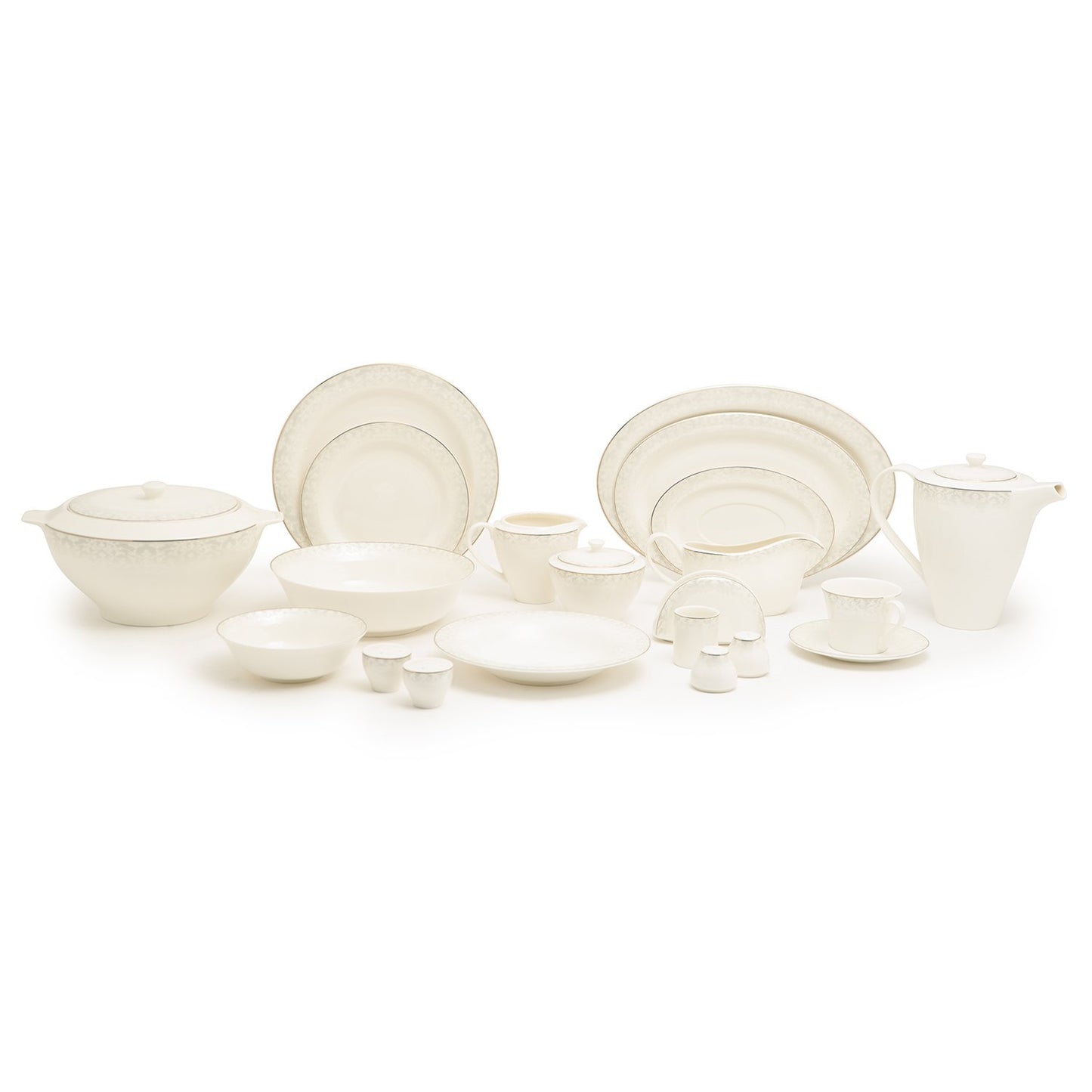 Dimlaj Goldishr 02 Bp Dinner Set - 92 Pieces - 7352