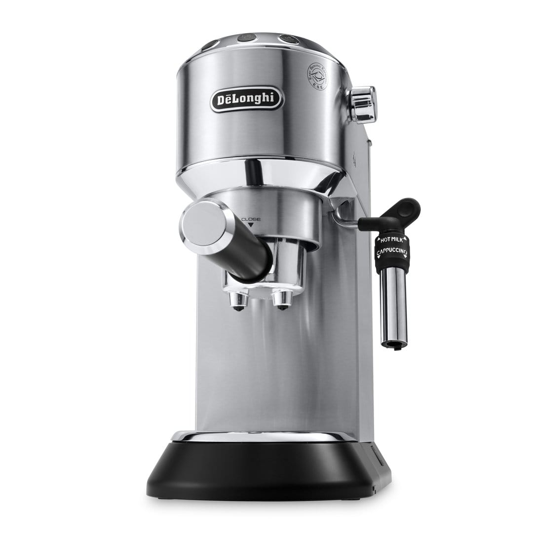 ماكينة صنع قهوة الإسبريسو Delonghi Dedica Style Pump، معدنية - Ec685.M