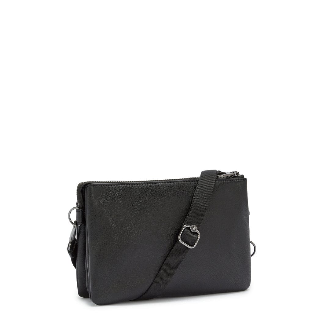 KIPLING-RIRI-حقيبة كبيرة بحزام كروس بودي-أسود VL Bl-I3726-T07