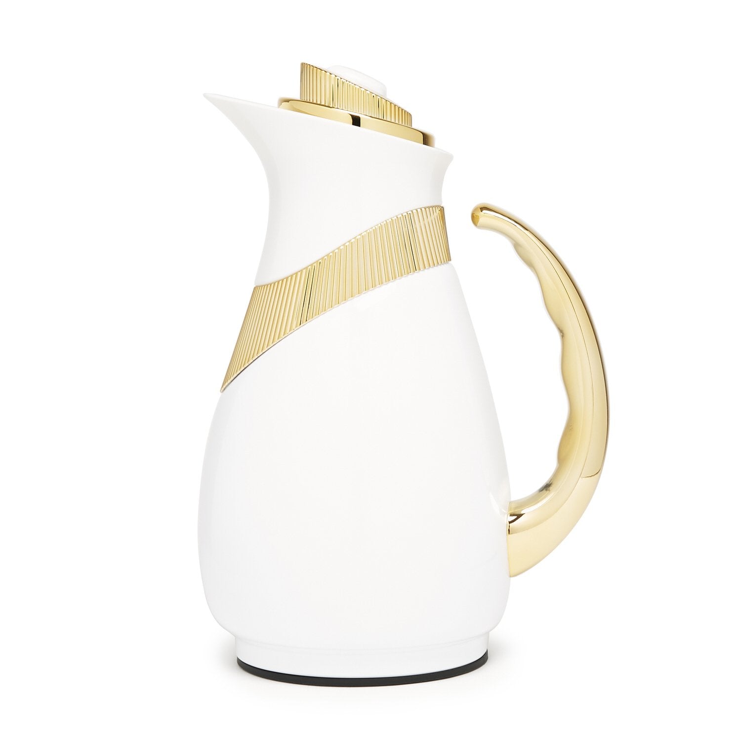 KENWELL 1.0L VACUUM FLASK WHITE GOLD - VM-1008EG-WHT