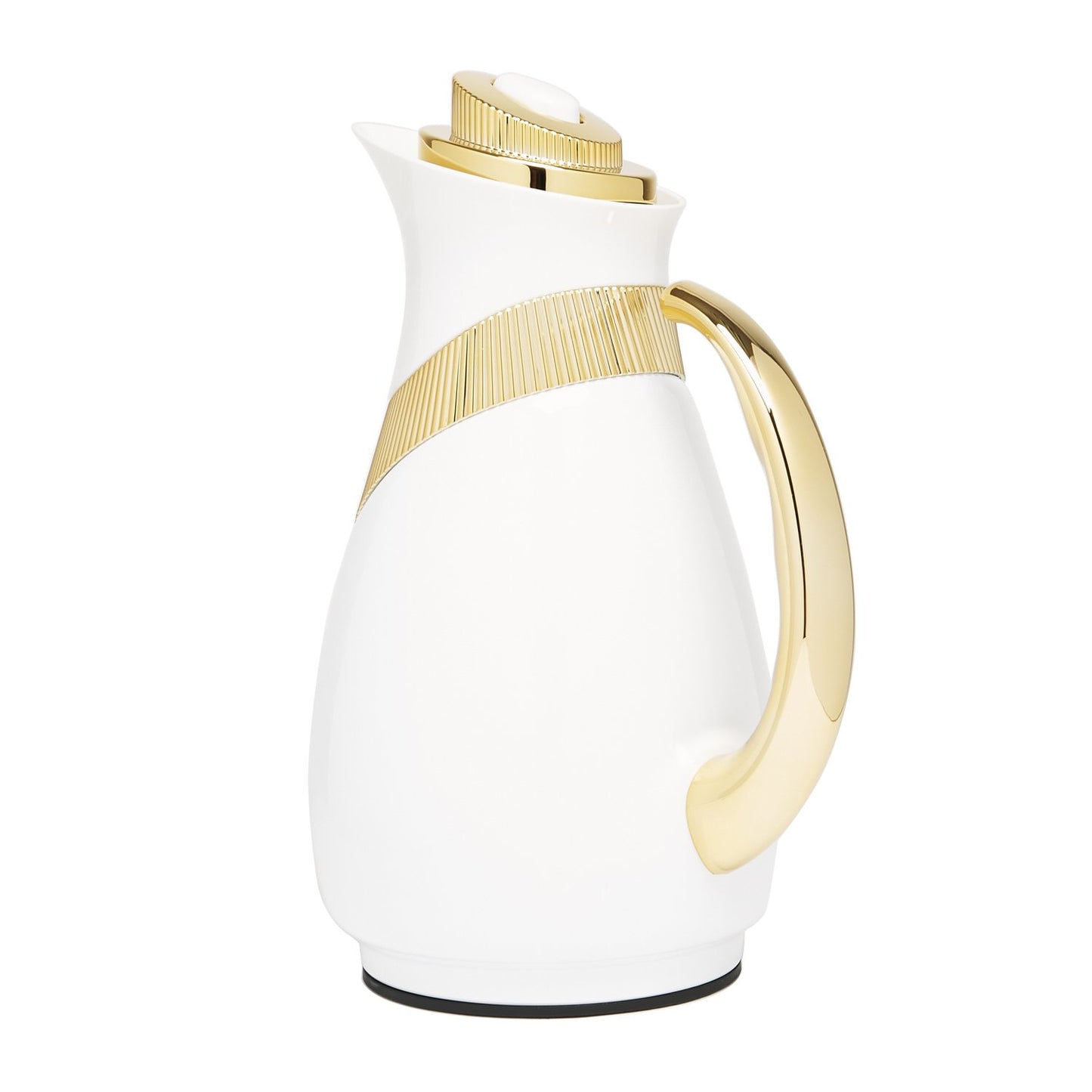 قارورة كينويل سعة 1.0 لتر، لون ذهبي أبيض - Vm-1008Eg-White
