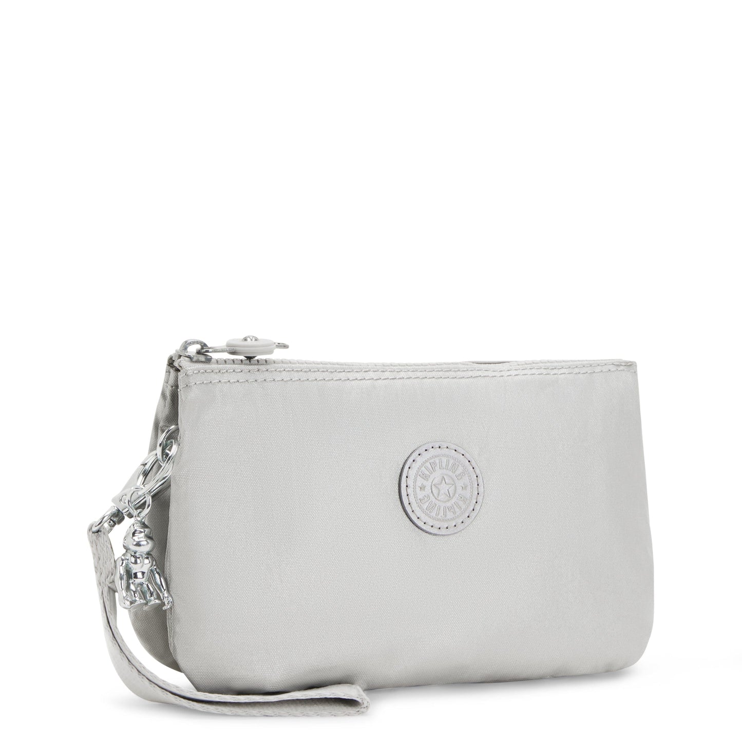 Kipling-Creativity Xl-حقيبة يد كبيرة جدًا (مع سوار)-معدني لامع-15813-Qd7