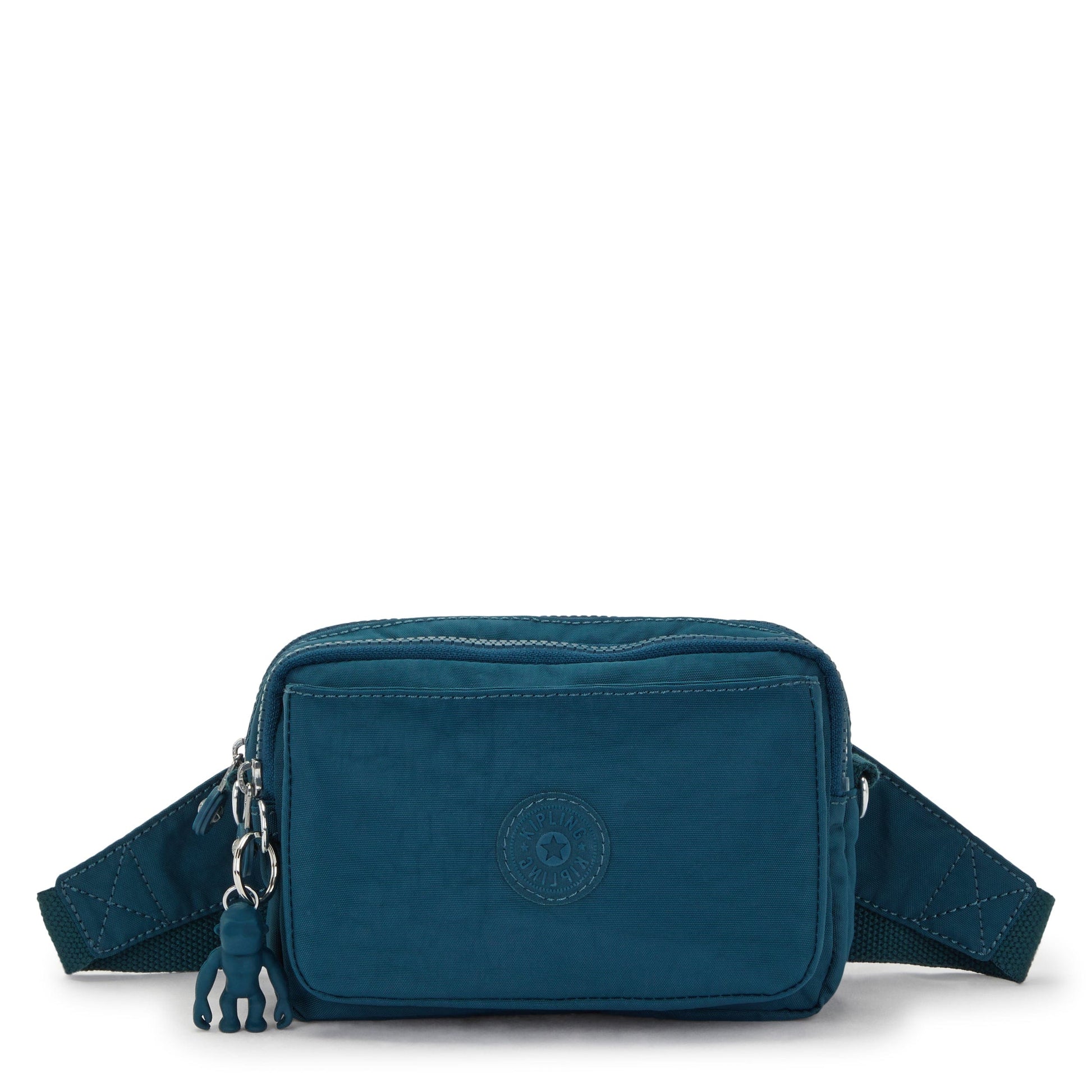 KIPLING-Abanu Multi-Small Crossbody Convertible To Waistbag (With Removable Straps)-Cosmic Emerald-I3795-5HC