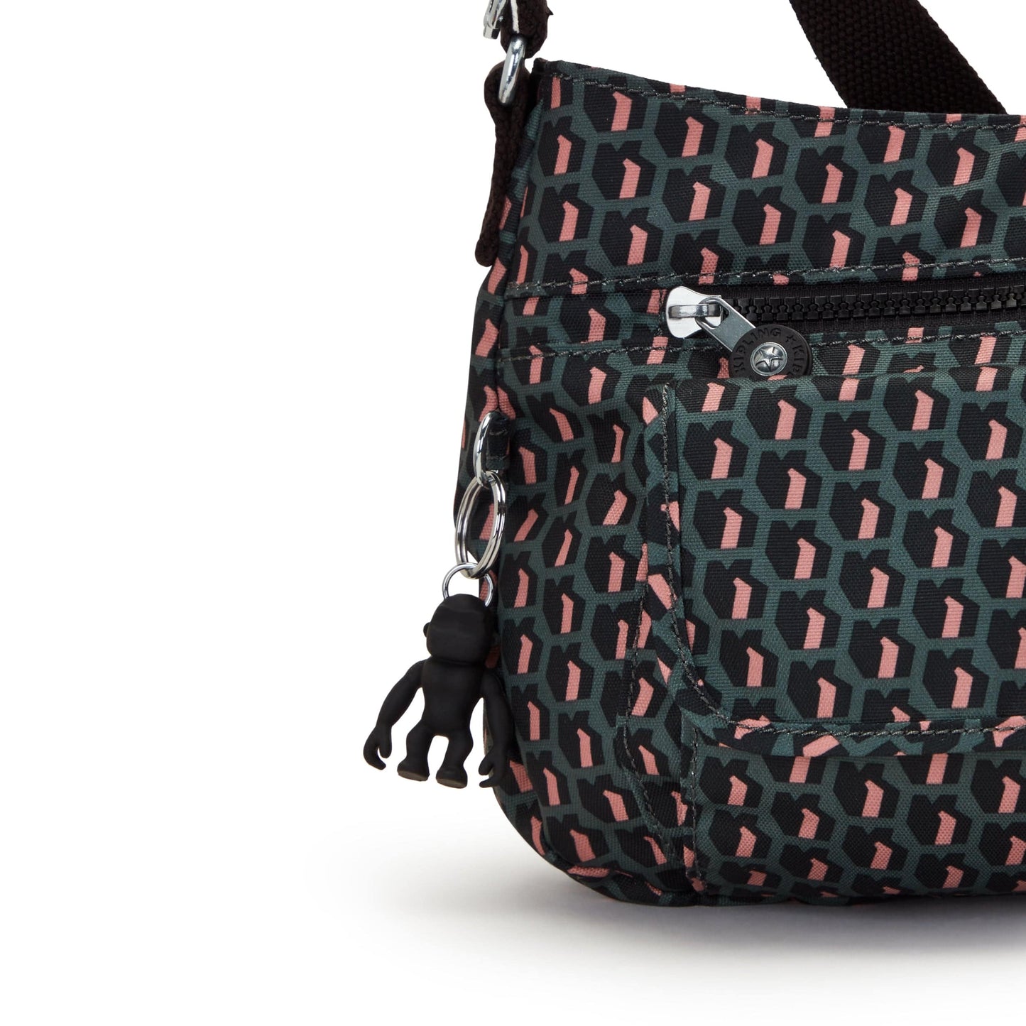 حقيبة كروس بودي متوسطة الحجم من كيبلينج-سيرو-3D K وردية-I5225-E1A