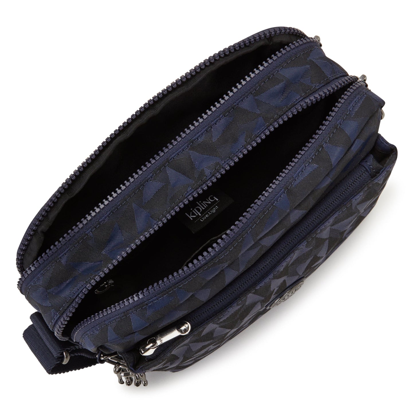 حقيبة Kipling-Abanu متوسطة الحجم - Endless Navy Jacquard - I6575-3Qa