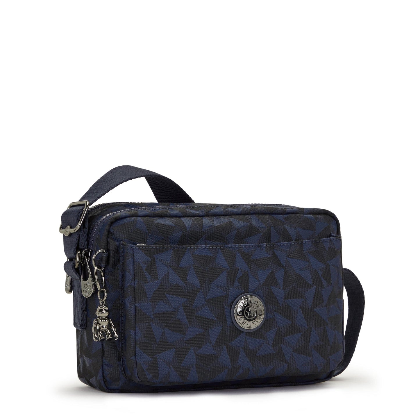 حقيبة Kipling-Abanu متوسطة الحجم - Endless Navy Jacquard - I6575-3Qa
