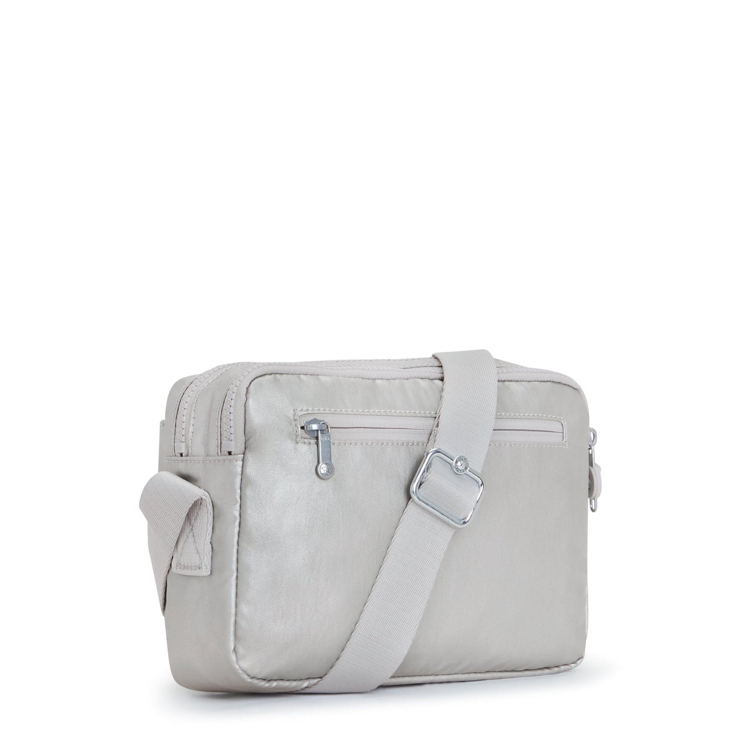 KIPLING-Abanu M-Medium crossbody-Bright Metallic-I6831-QD7