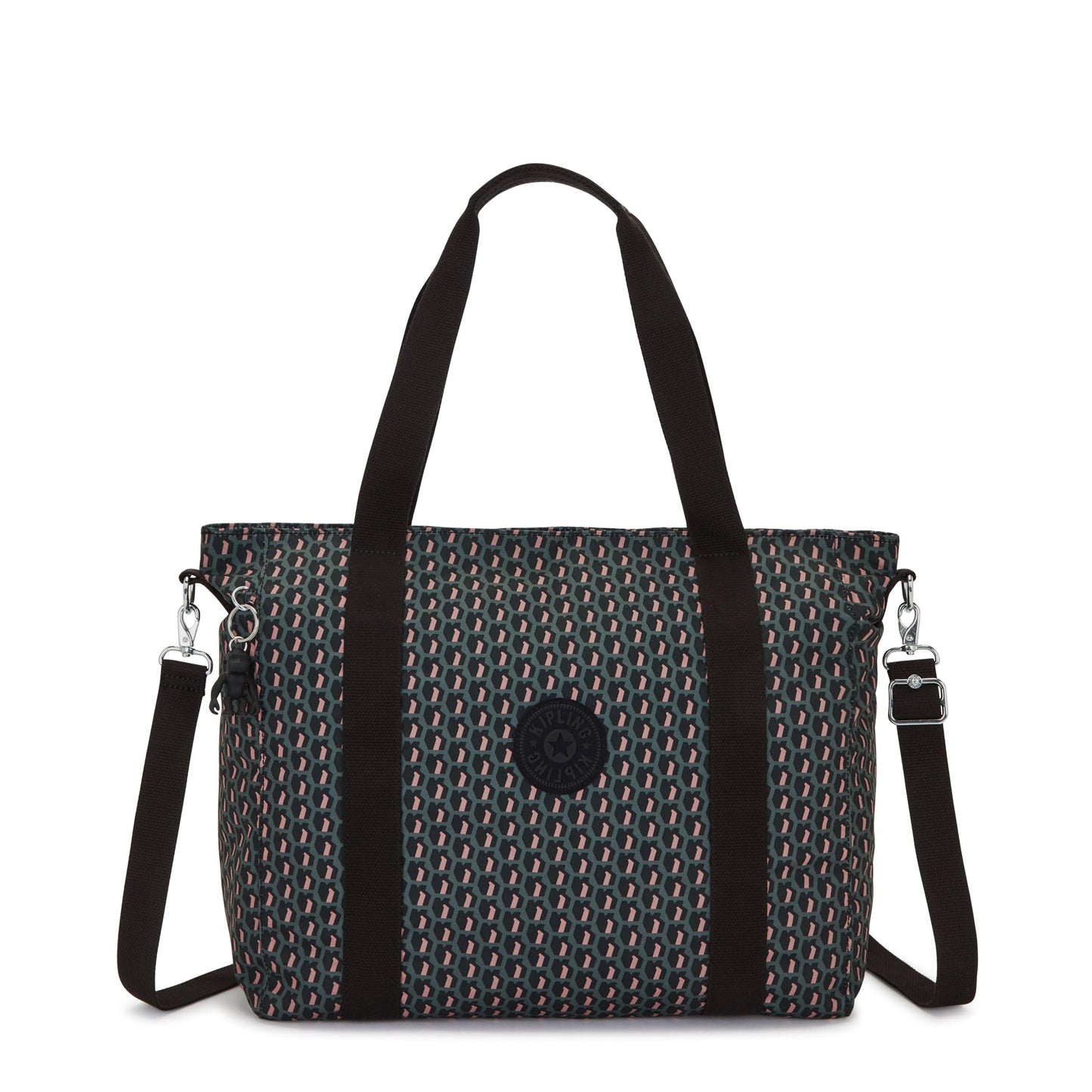 KIPLING-Asseni-Large Tote (With Removable Shoulderstrap)-3D K Pink-I7417-E1A