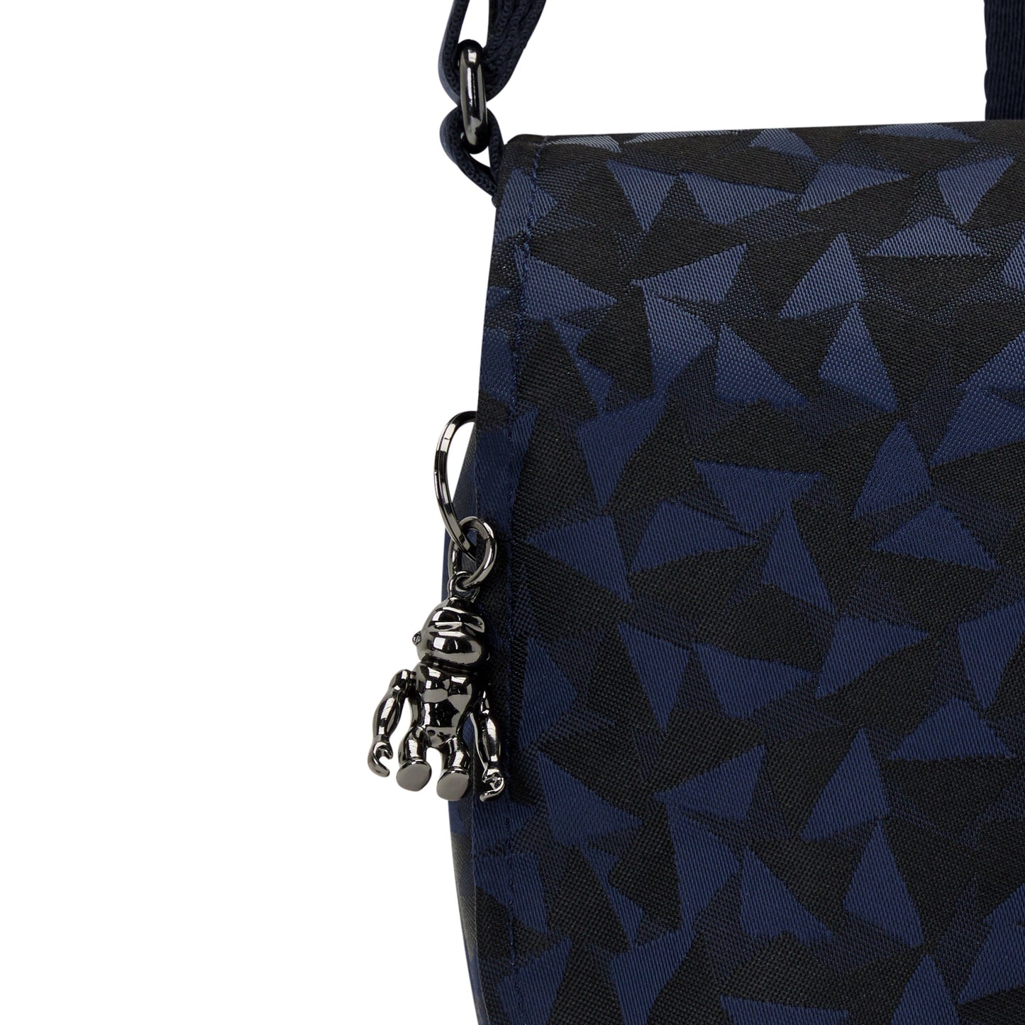 حقيبة كيبلينج-لورين M-Crossbody-Endless Navy Jacquard-I7595-3Qa