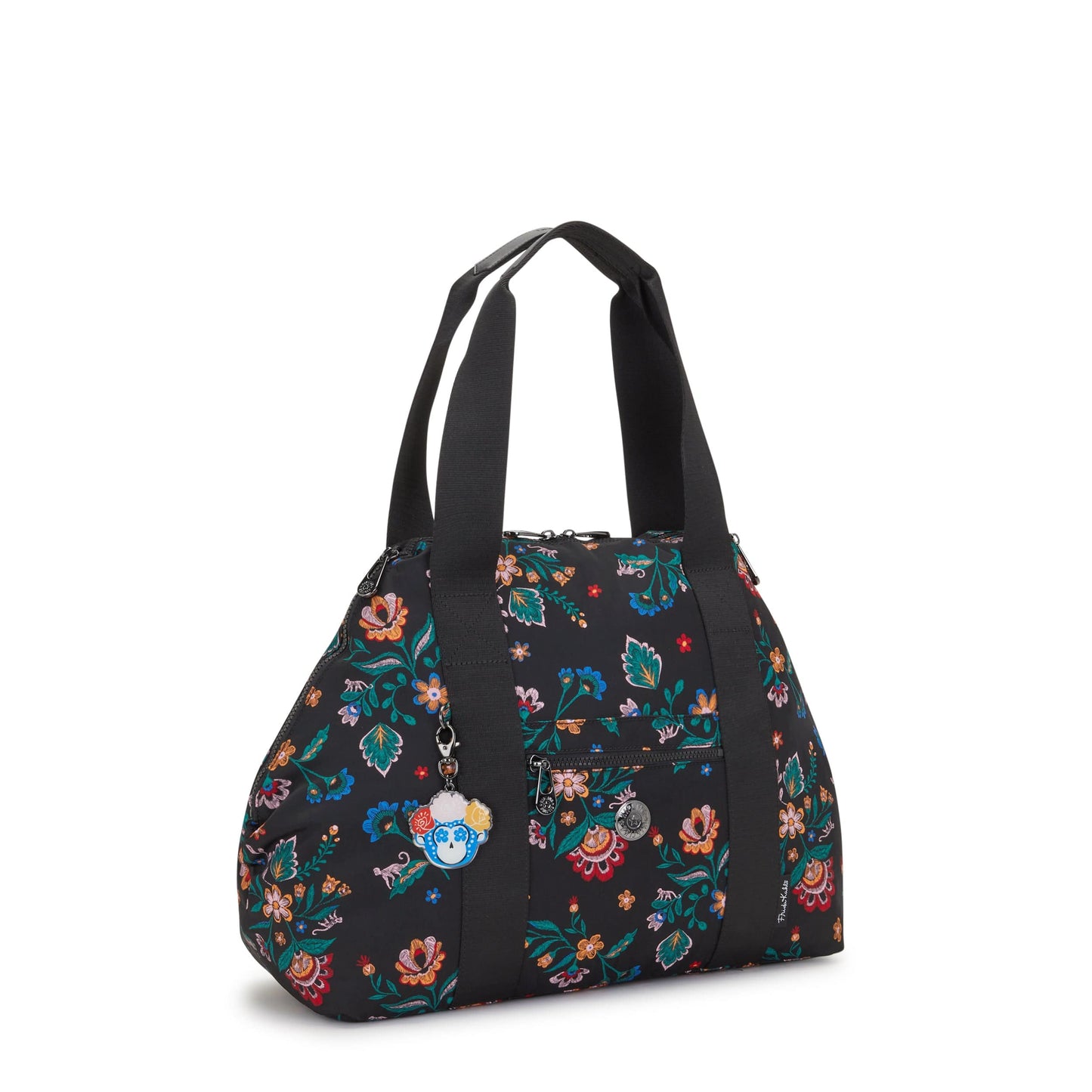 حقيبة Kipling-Art M-Large Tote-Frida Kahlo Floral-I7830-3Nf