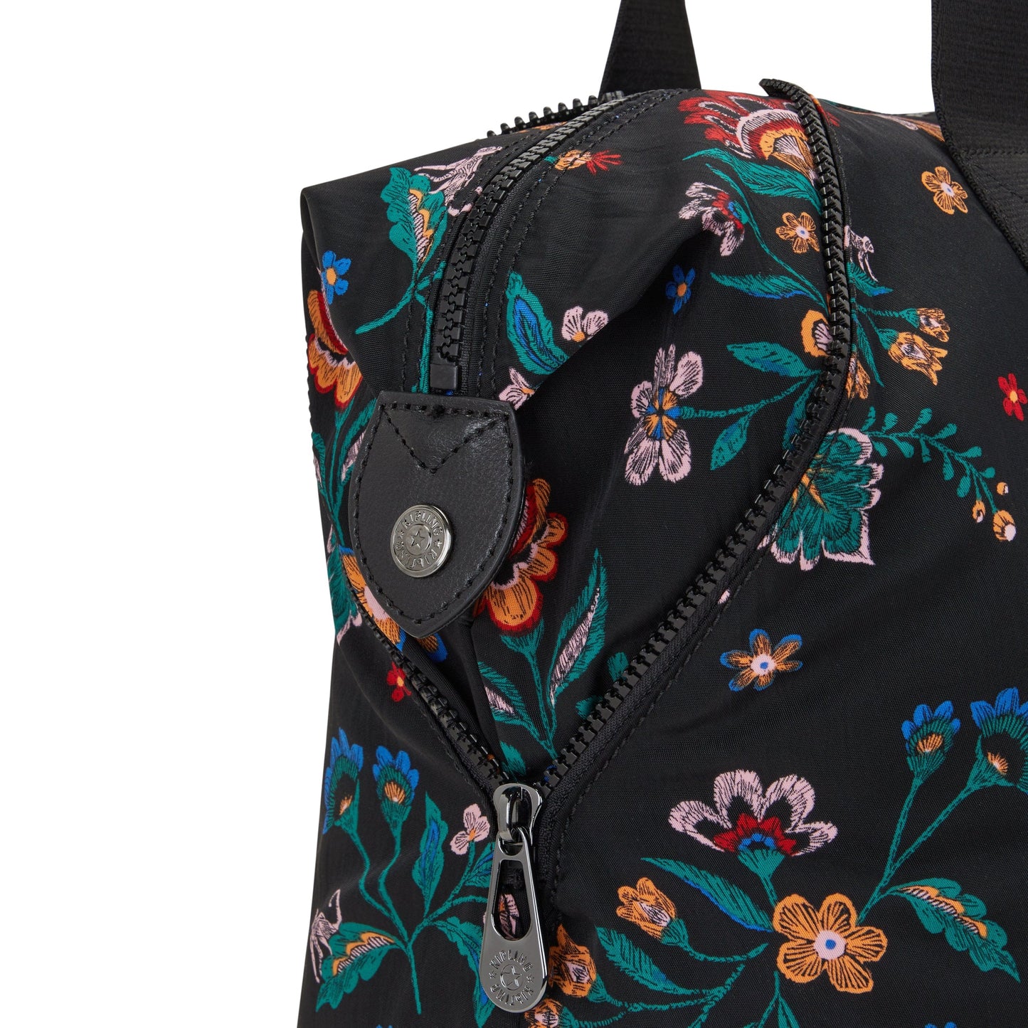 حقيبة Kipling-Art M-Large Tote-Frida Kahlo Floral-I7830-3Nf