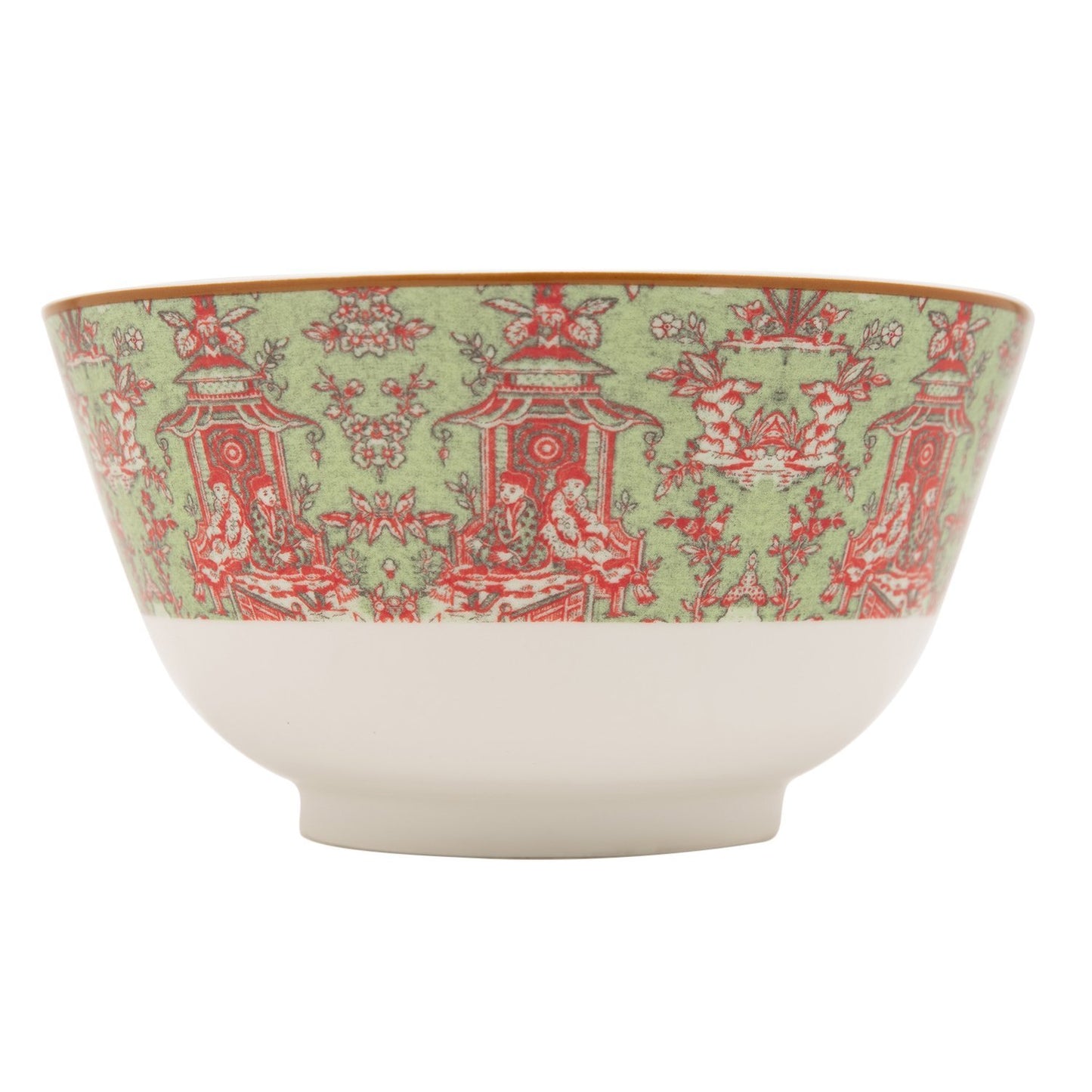 L'atelier FB Toile De Jouy Big Bowl - 17.7 x 9 cm - TC 4718 011 - Jashanmal Home