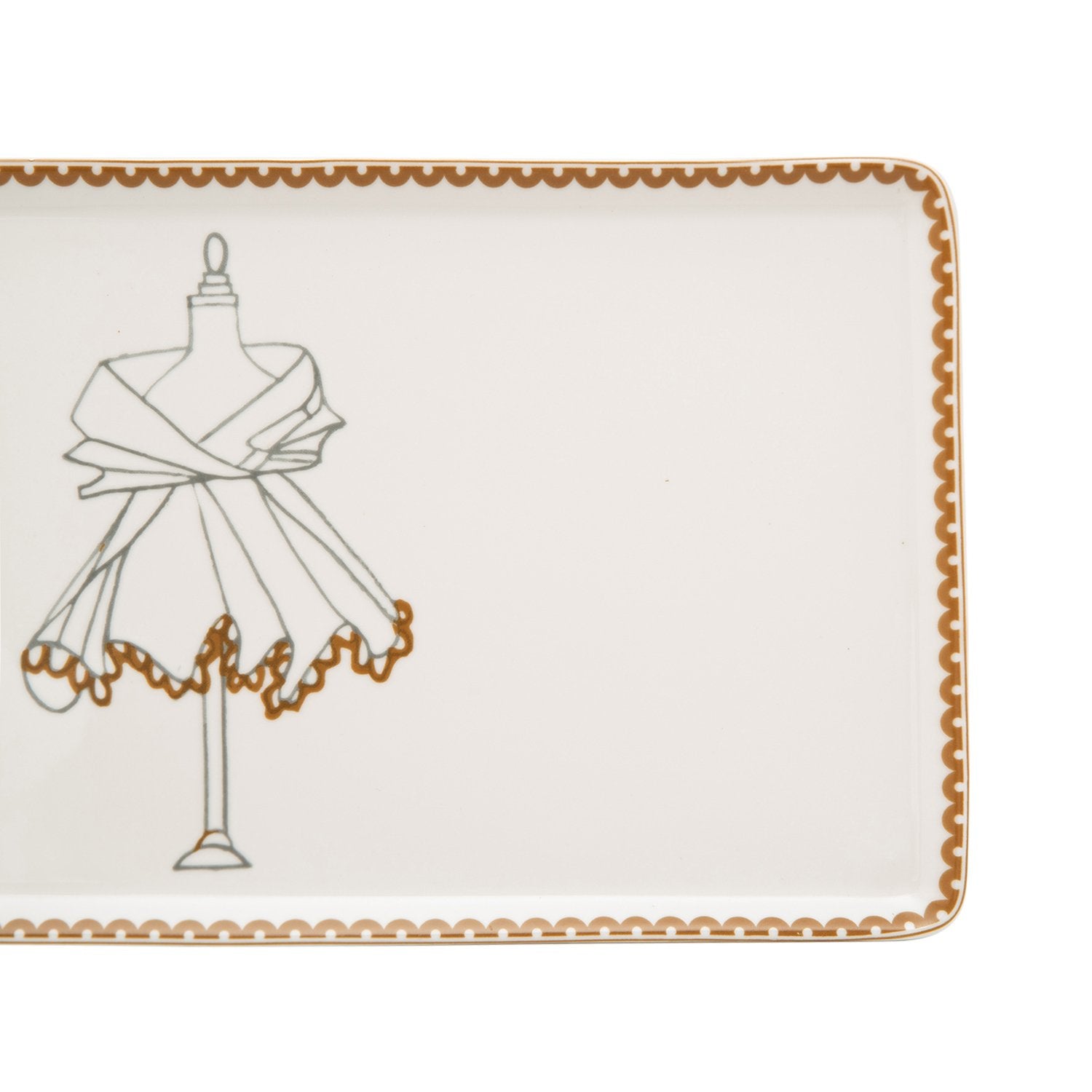 L'atelier FB Dress Rectangular Plate - 27.8 x 15.1 cm - TC 4713 012 - Jashanmal Home
