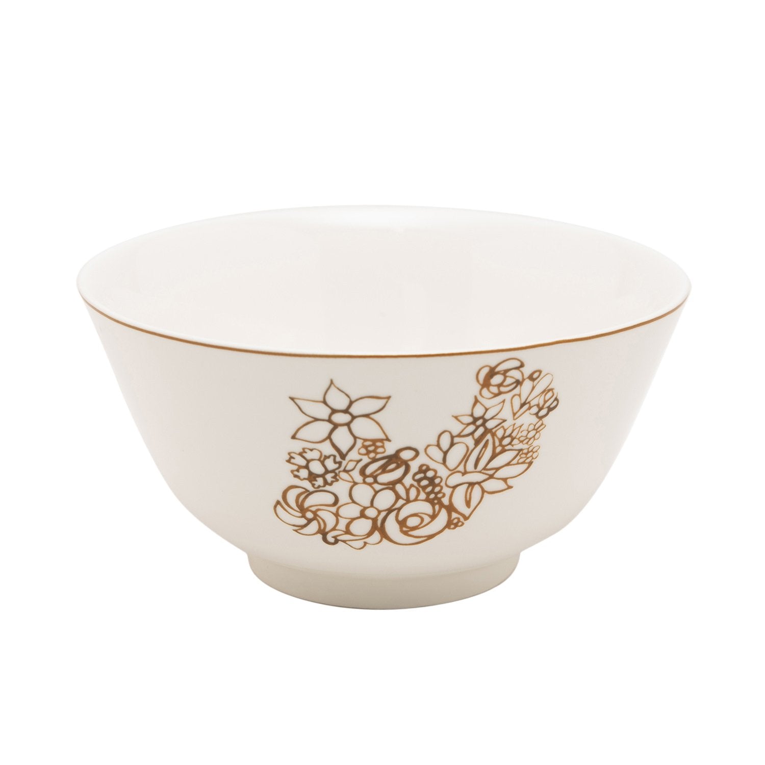 L'atelier FB Embroidery Bowl Set - 12.8 x 6.8 cm, 6 Pieces - TC 4715 014 - Jashanmal Home