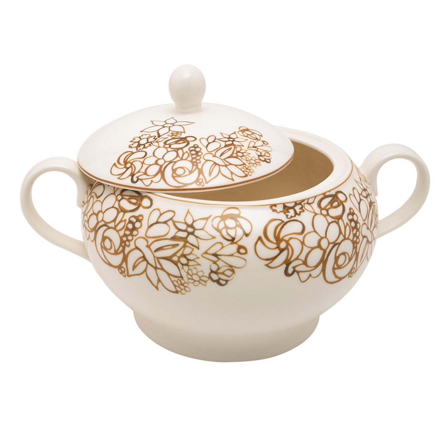 L'atelier FB Embroidery Soup Tureen with Lid - 2800 cc. - TC 4715 015 - Jashanmal Home
