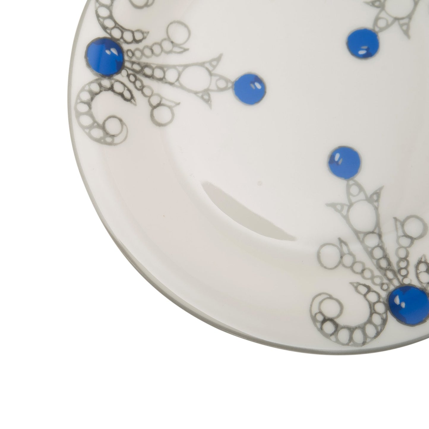 L'atelier FB Sapphire Coupe Shape Salad Plate Set - 23 x 23 cm, 6 Pieces - TC 4716 011 - Jashanmal Home