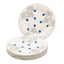 طقم أطباق حلوى على شكل كوبيه من L'Atelier Fb Sapphire - 20 × 20 سم، 6 قطع - Tc 4716 012