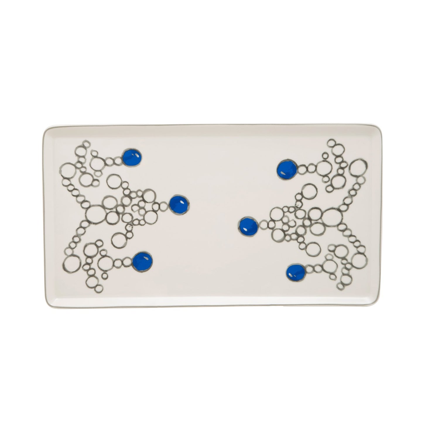 L'atelier FB Sapphire Rectangular Plate - 27.8 x 15.1 cm - TC 4716 018 - Jashanmal Home