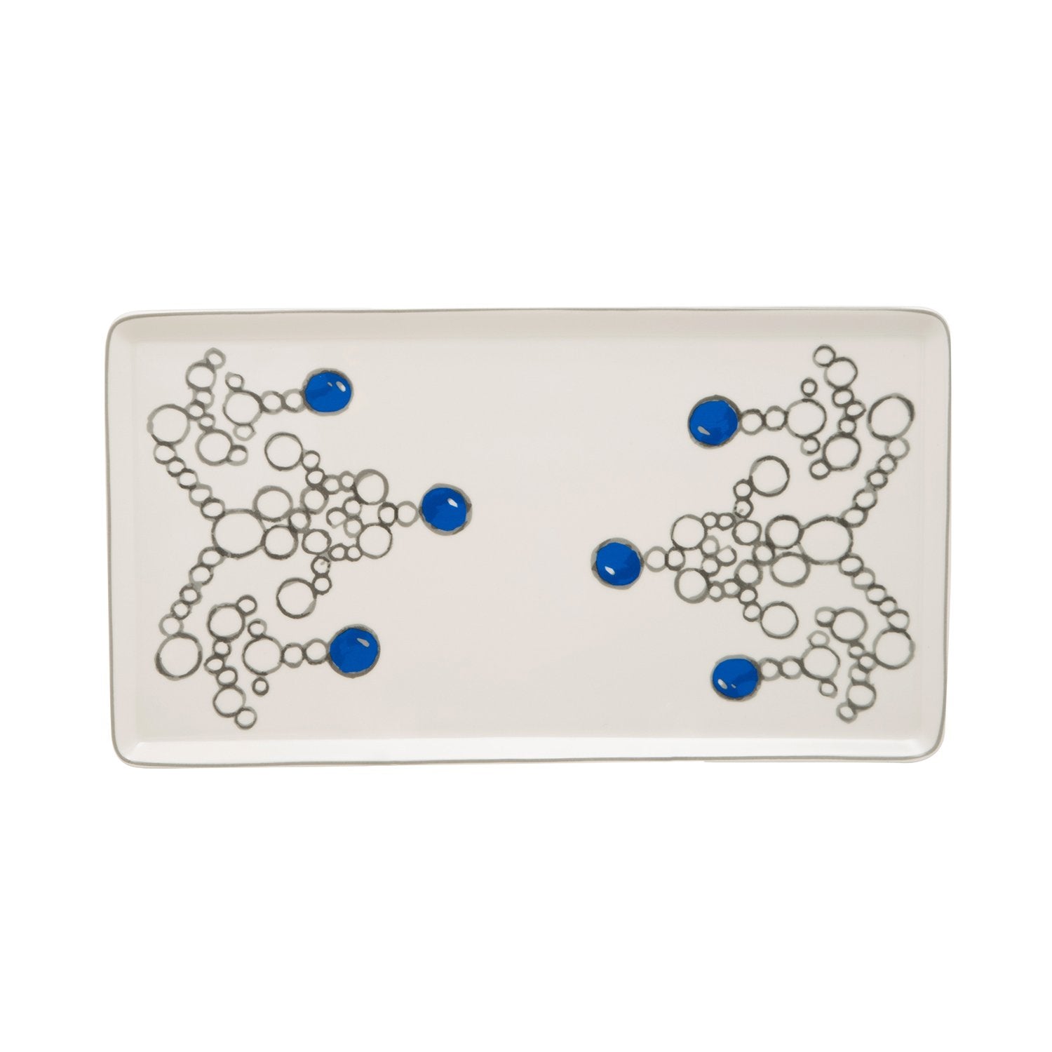 L'atelier FB Sapphire Rectangular Plate - 27.8 x 15.1 cm - TC 4716 018 - Jashanmal Home