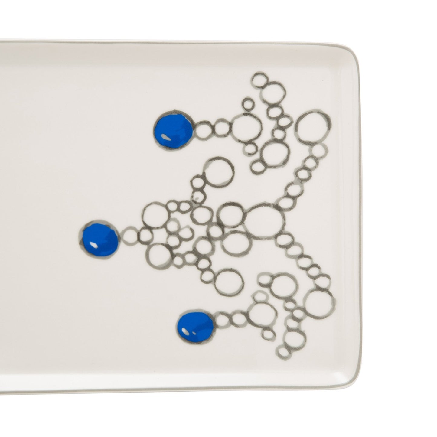 L'atelier FB Sapphire Rectangular Plate - 27.8 x 15.1 cm - TC 4716 018 - Jashanmal Home