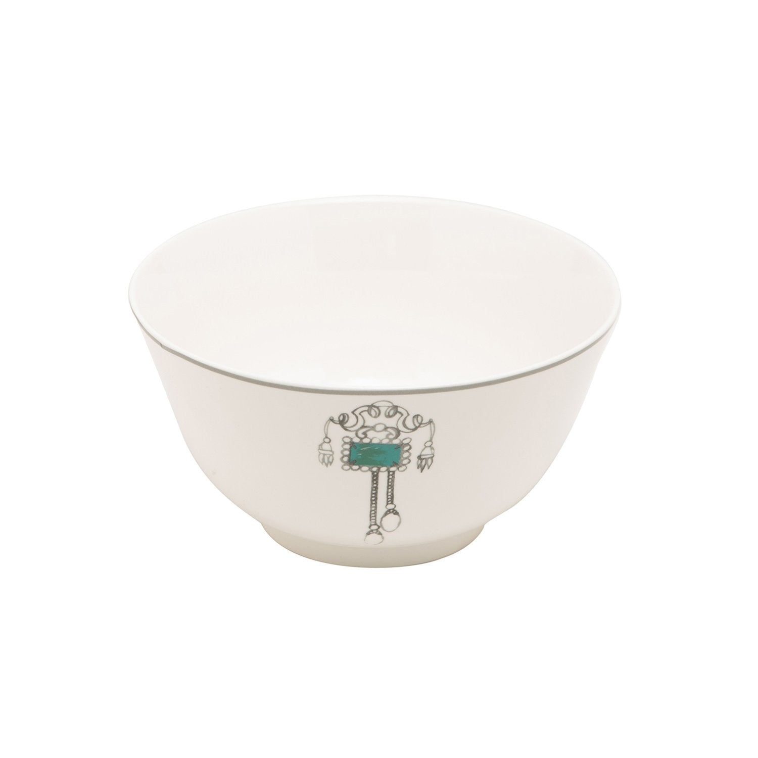 L'atelier FB Emerald Big Bowl - 17.7 x 9 cm - TC 4711 017 - Jashanmal Home