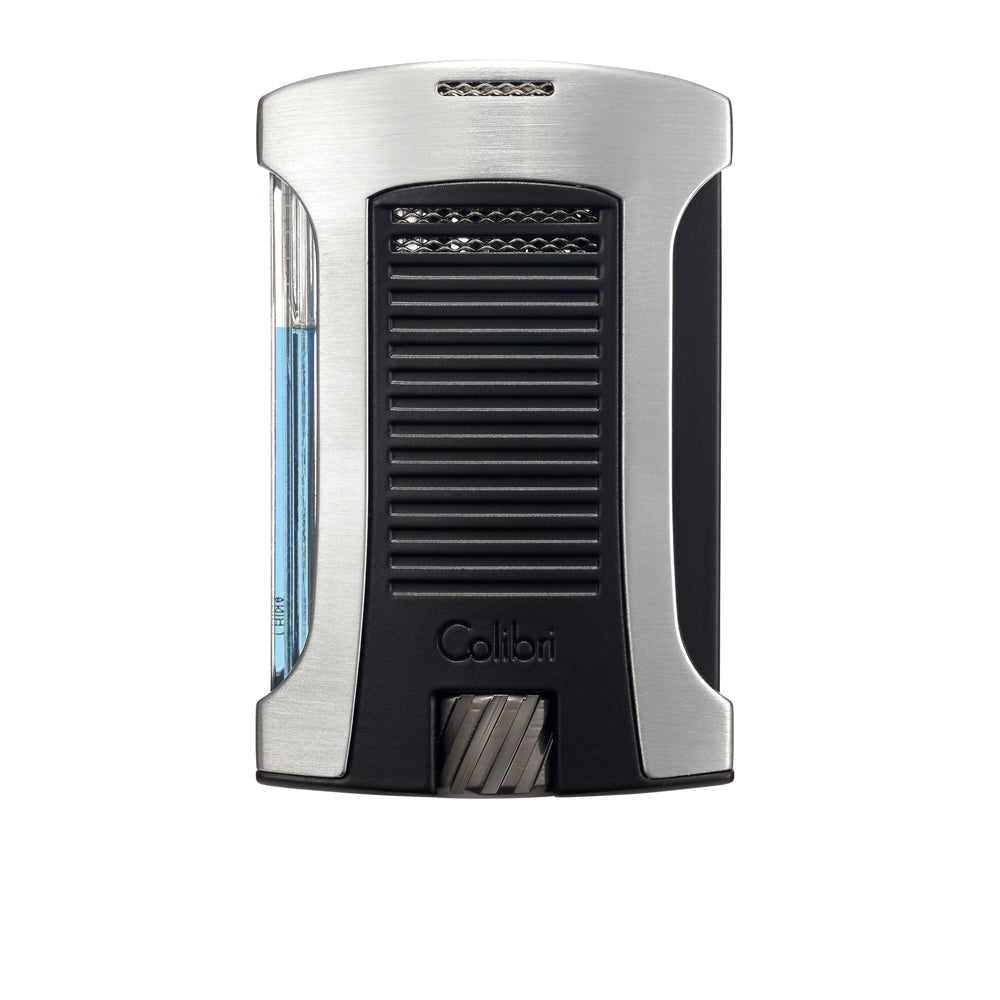 COLIBRI LIGHTER DAYTONA CHROME + BLACK