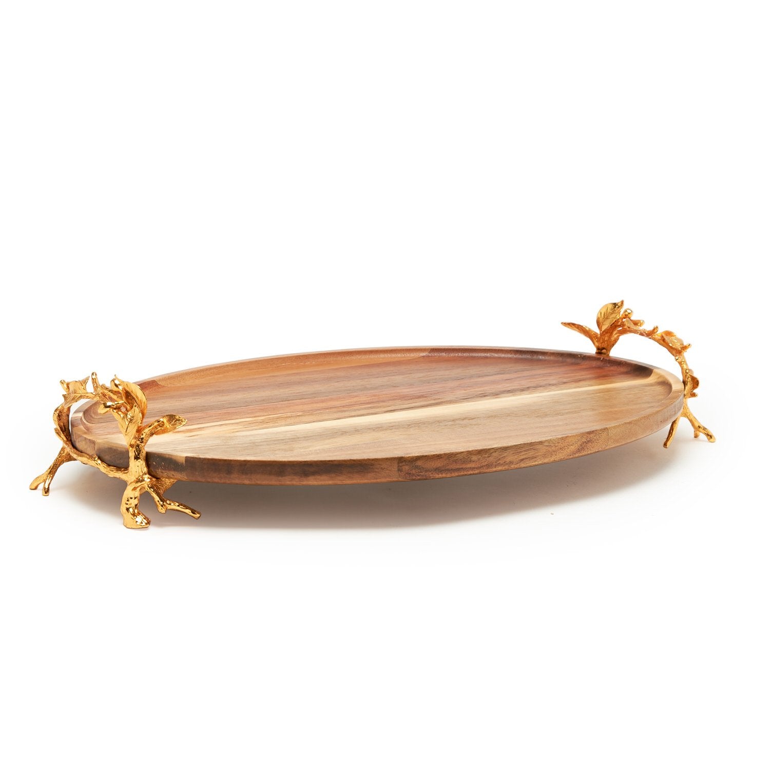 OTANTIK OVAL WOODED TRAY - T-3