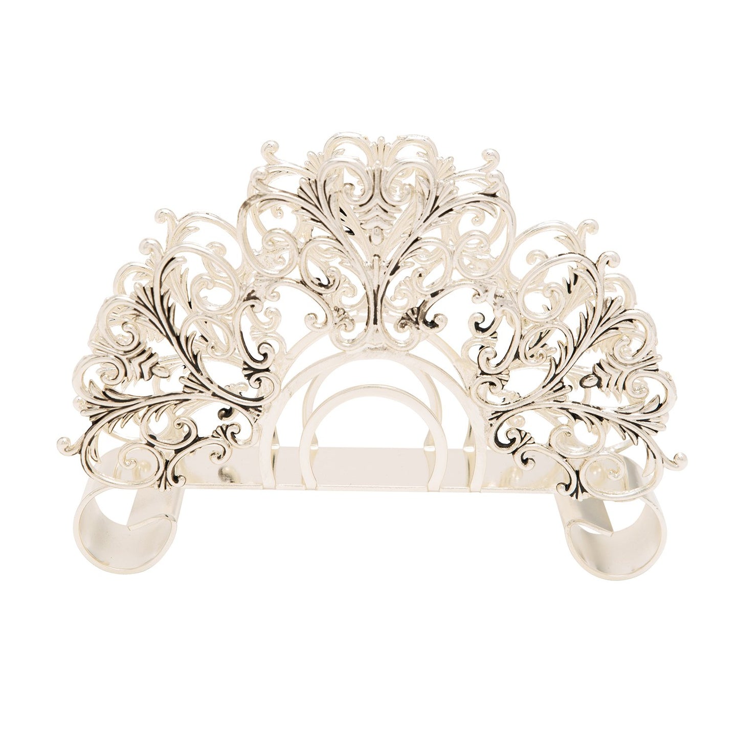 SILVER PLATED NAPKIN HOLDER