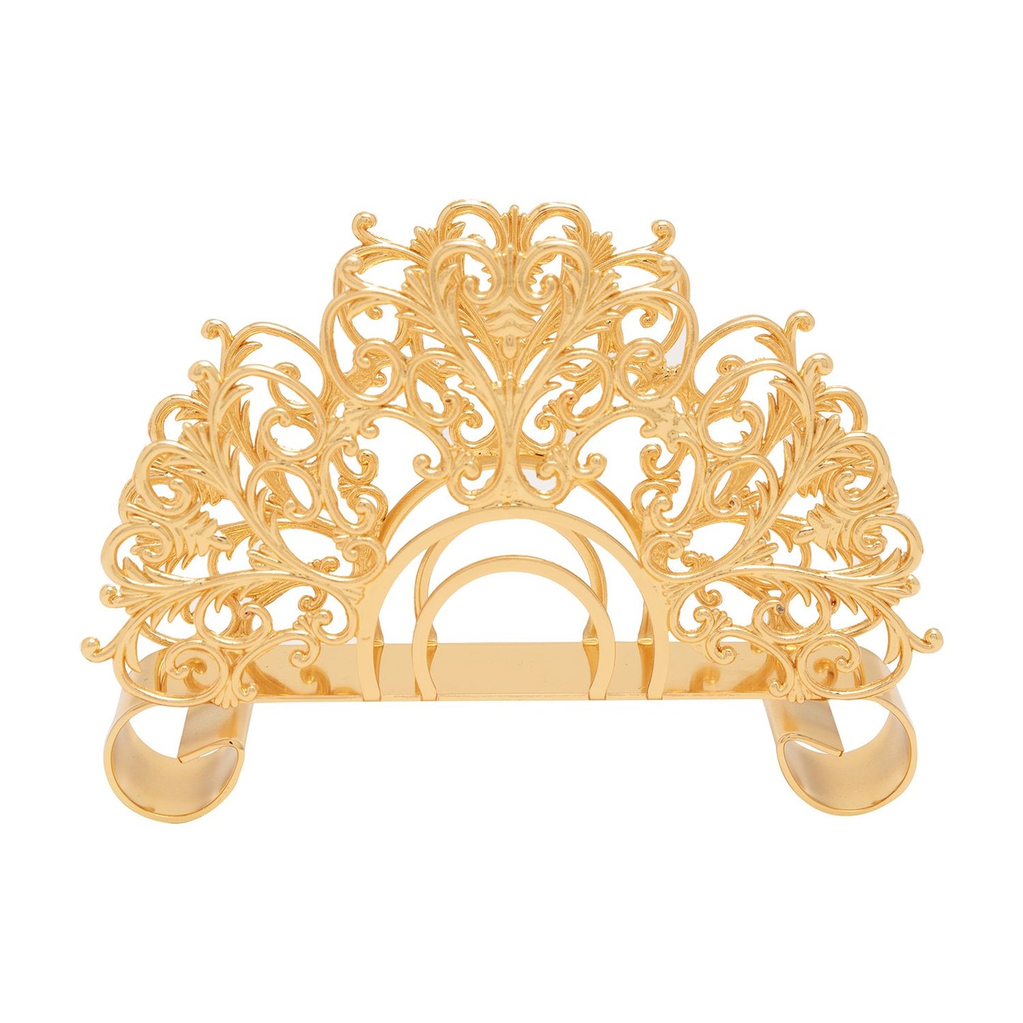 GOLD PLATED NAPKIN HOLDER