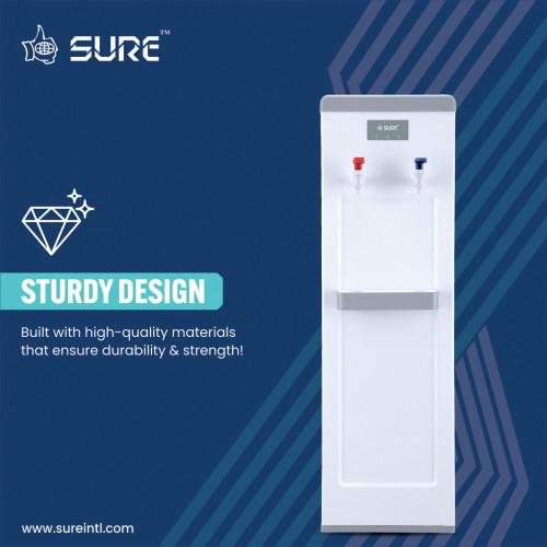 موزع مياه شور ساخن وبارد، تحميل علوي، أبيض - SF1800Wm