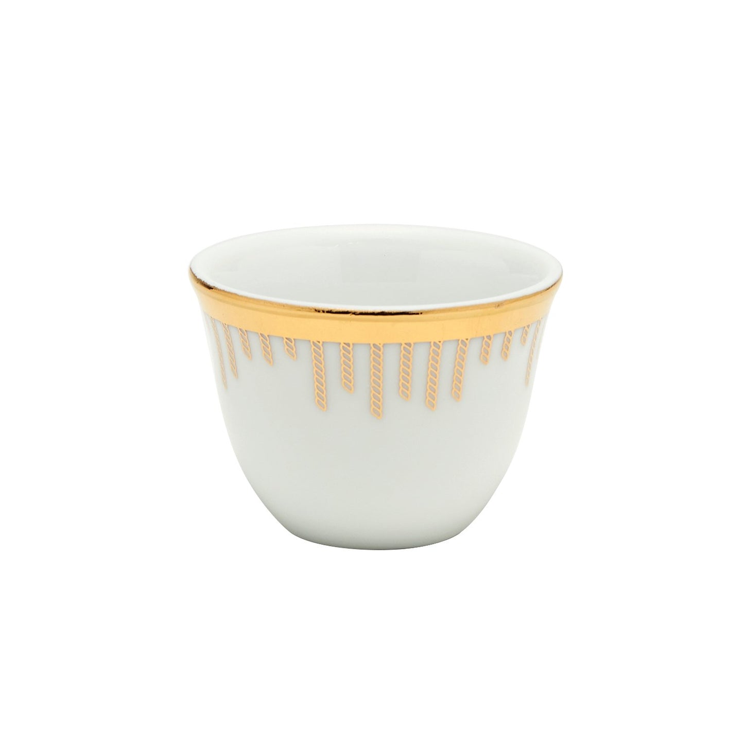 DANKOTUWA KANE GOLD 12PC CAWA CUPS - KANE-0182/12