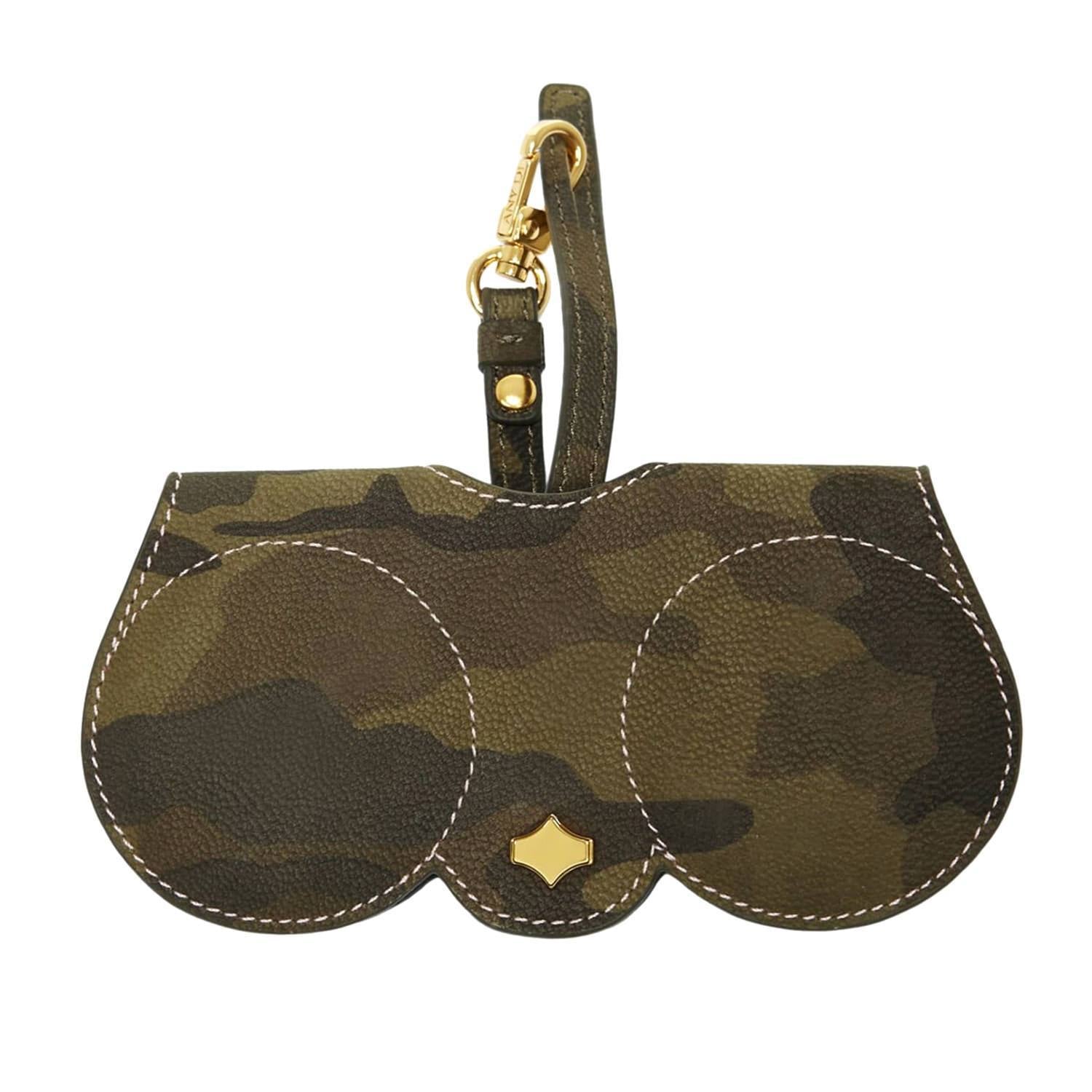 Any Di Cowhide Leather Sunglasses Cover - Camouflage - SP101602-CA - Jashanmal Home