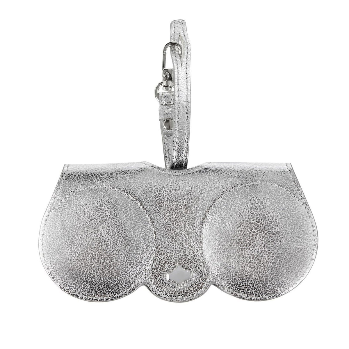 Any Di Cowhide Leather Sunglasses Cover - Silver - SP101602-SI - Jashanmal Home