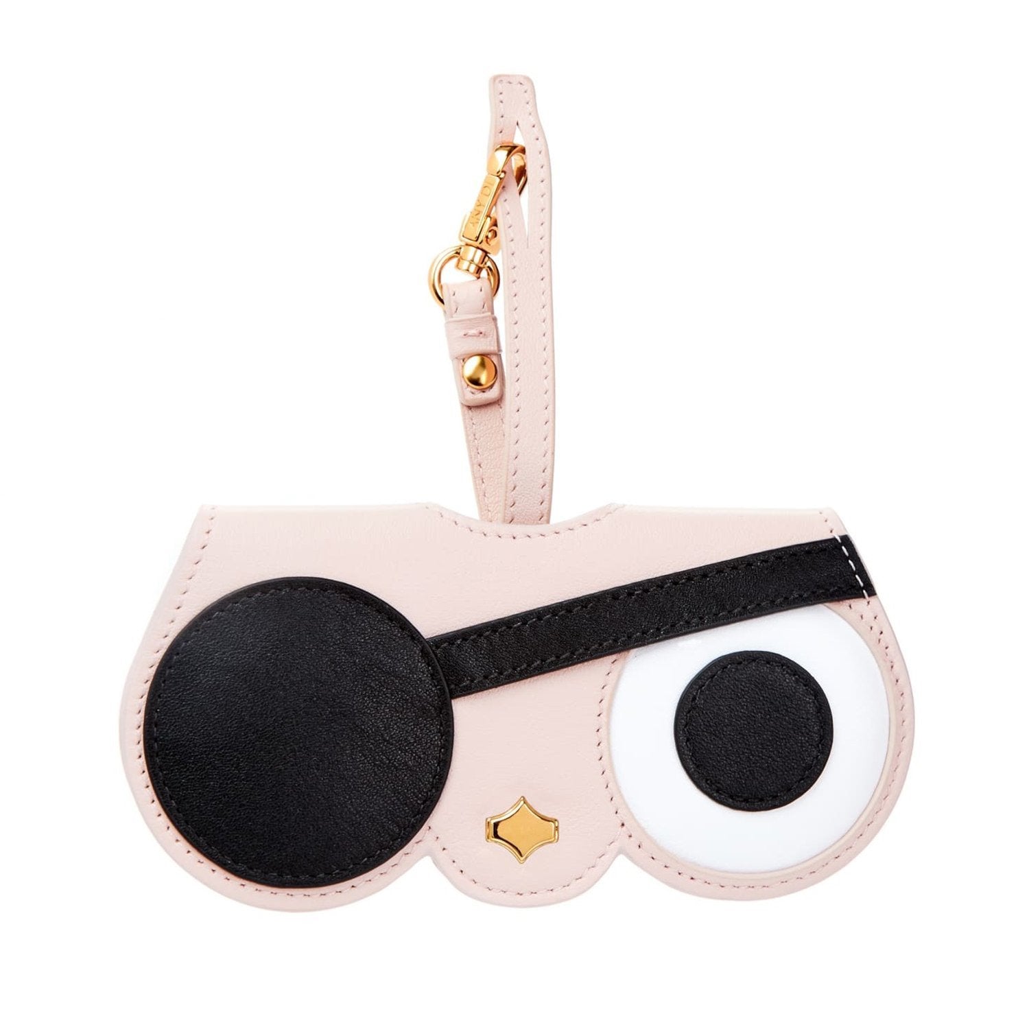 Any Di Cowhide Pirate Cat Leather Sunglasses Cover - SP101602-PP - Jashanmal Home