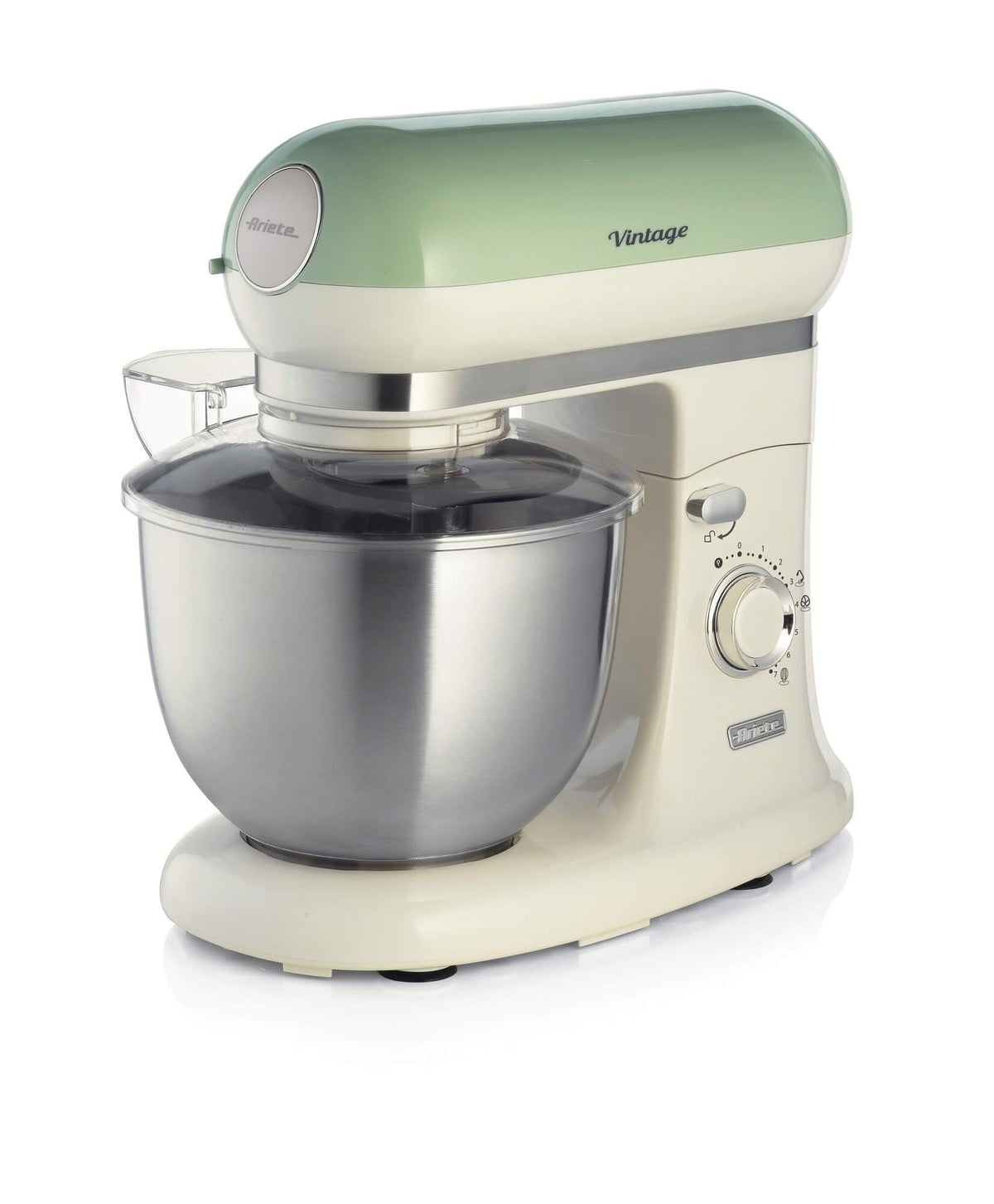 ARIETE VINTAGE KITCHEN MACHINE CREAM/GREEN, 1588-GR