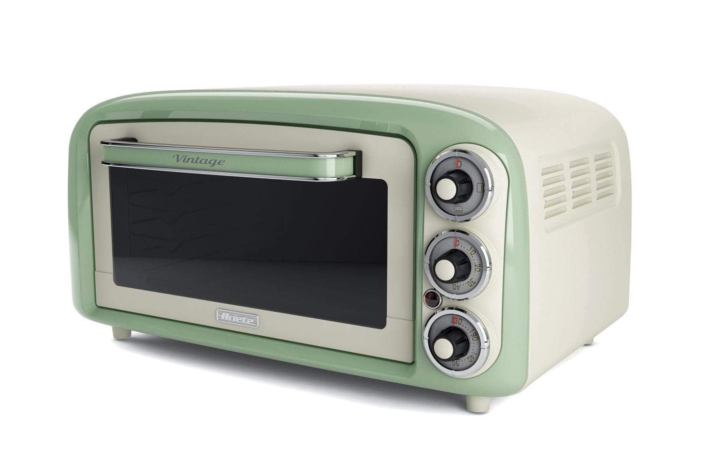 ARIETE VINTAGE ELECTRIC OVEN CREAM/GREEN, 979-GR