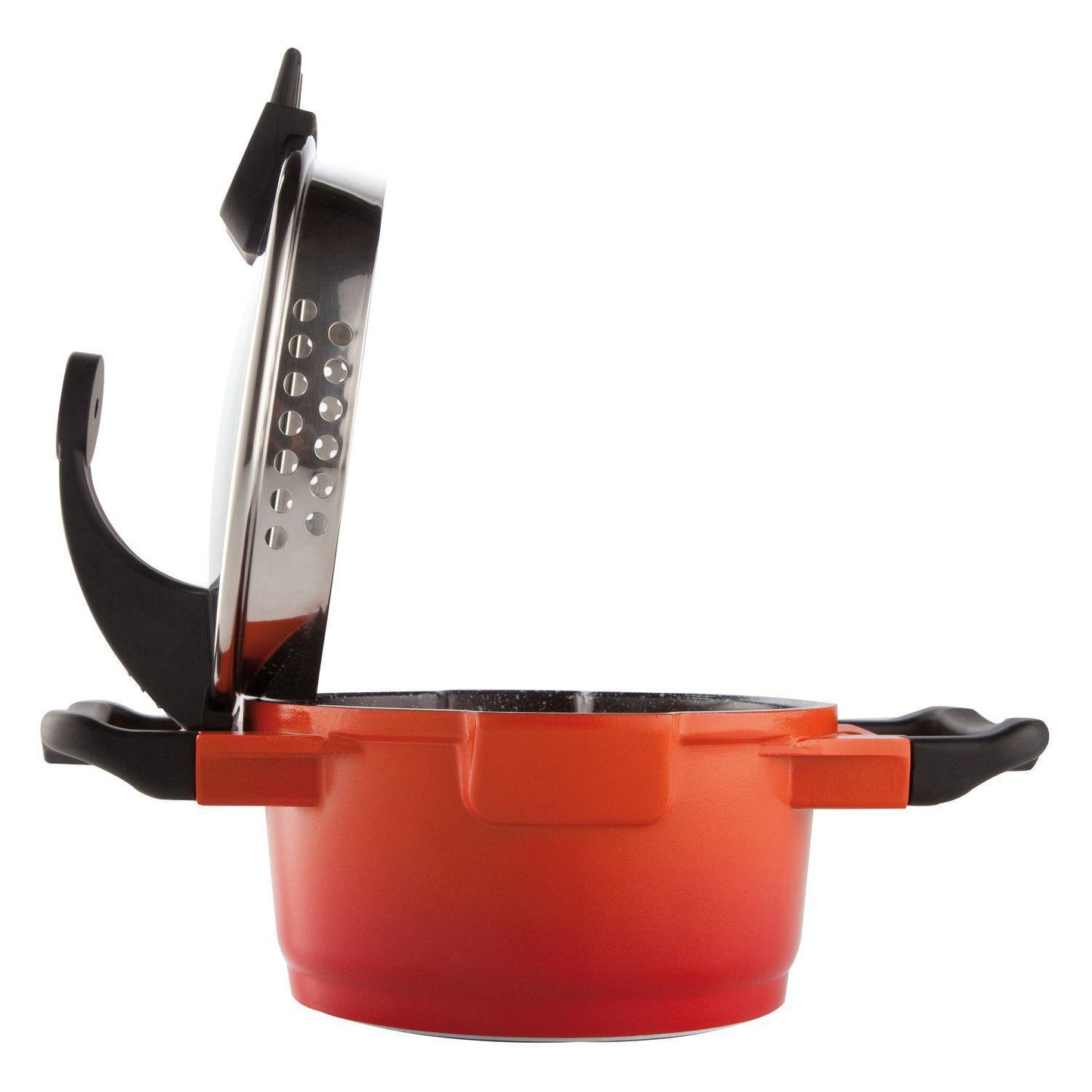 Berghoff Virgo Covered Casserole - Orange, 16 cm - 2304900 - Jashanmal Home