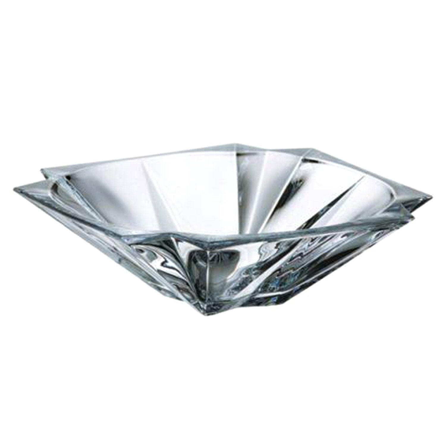 Bohemia Crystal Glass Metropolitan Bowl with 1kg chocolate - 33 cm - 5390960 - Jashanmal Home