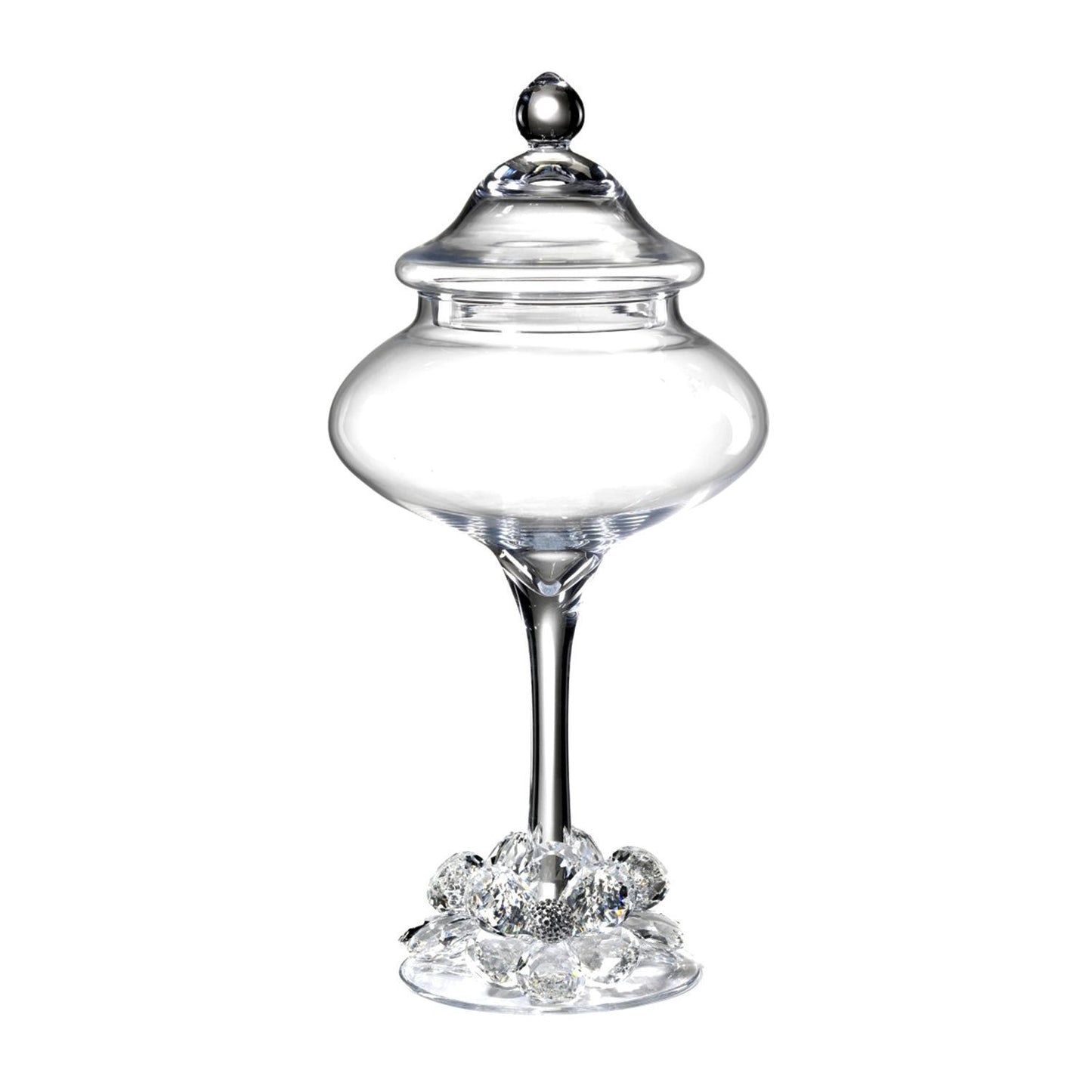 Debora Carlucci Crystal Flowers Glass Confetti Box - 20 x 42 cm - DC5516