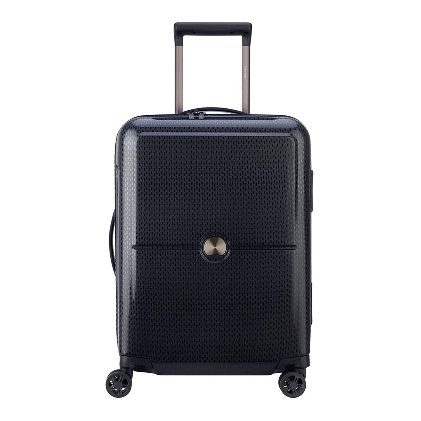 Delsey Turenne 4 Double Wheel Cabin Trolley Case - Black - 00162180100 BLACK - Jashanmal Home